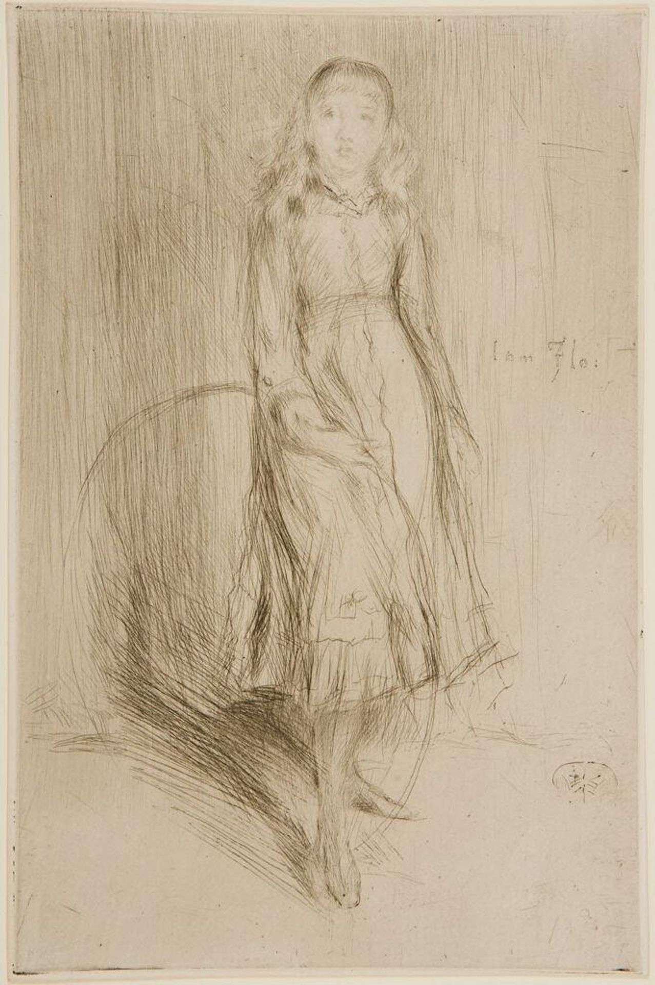 Florence Leyland by James Abbott McNeill Whistler