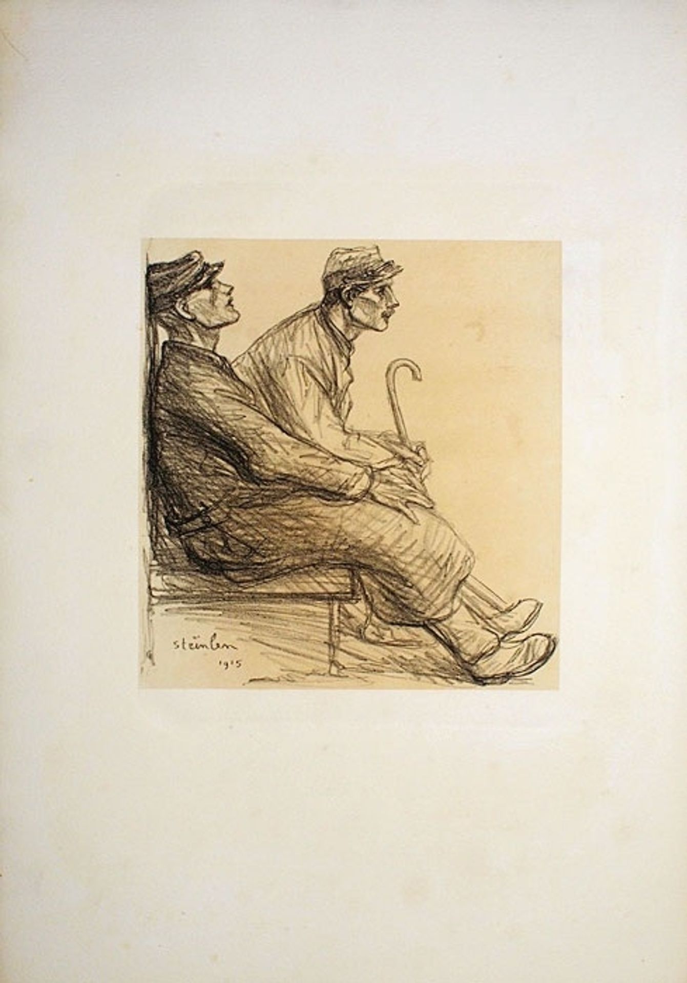 Convalescents by Théophile Alexandre Steinlen