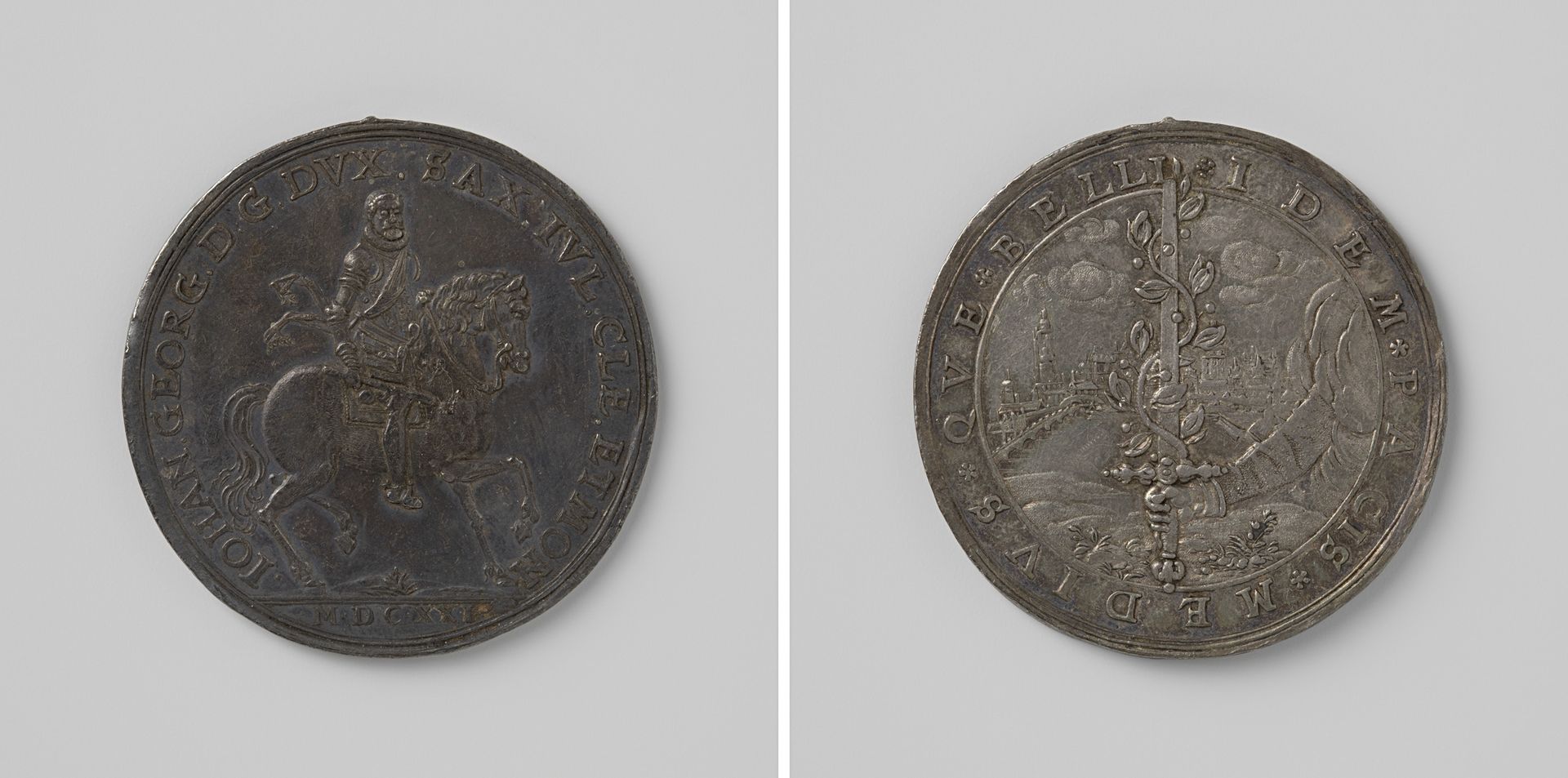 Johan Georg I, keurvorst van Saksen verkrijgt Lausitz by Anonymous
