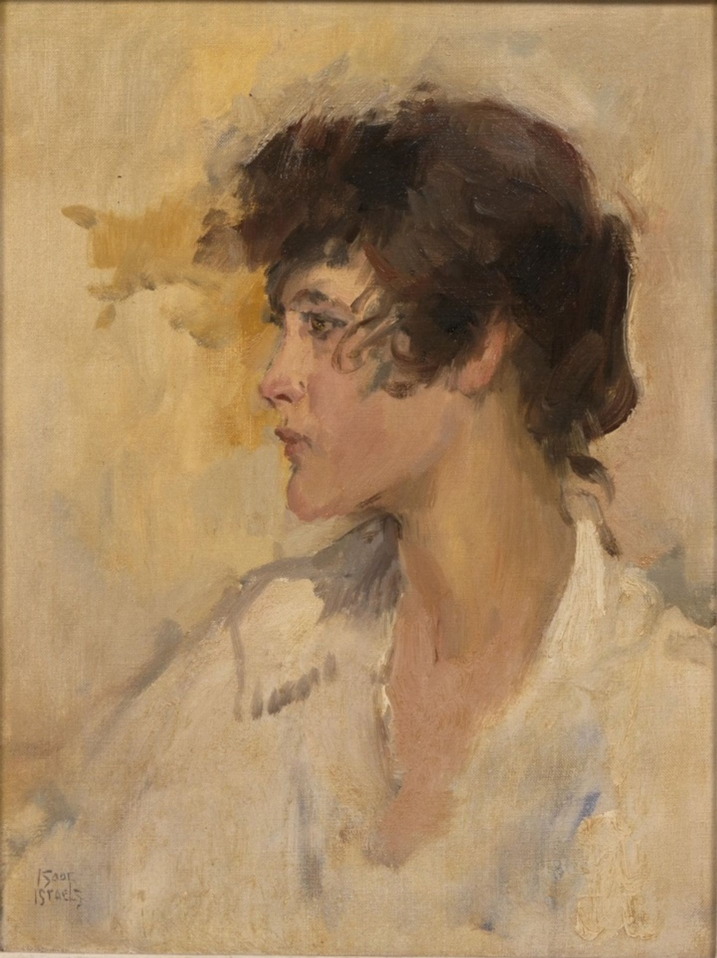 Young woman by Isaac Israels