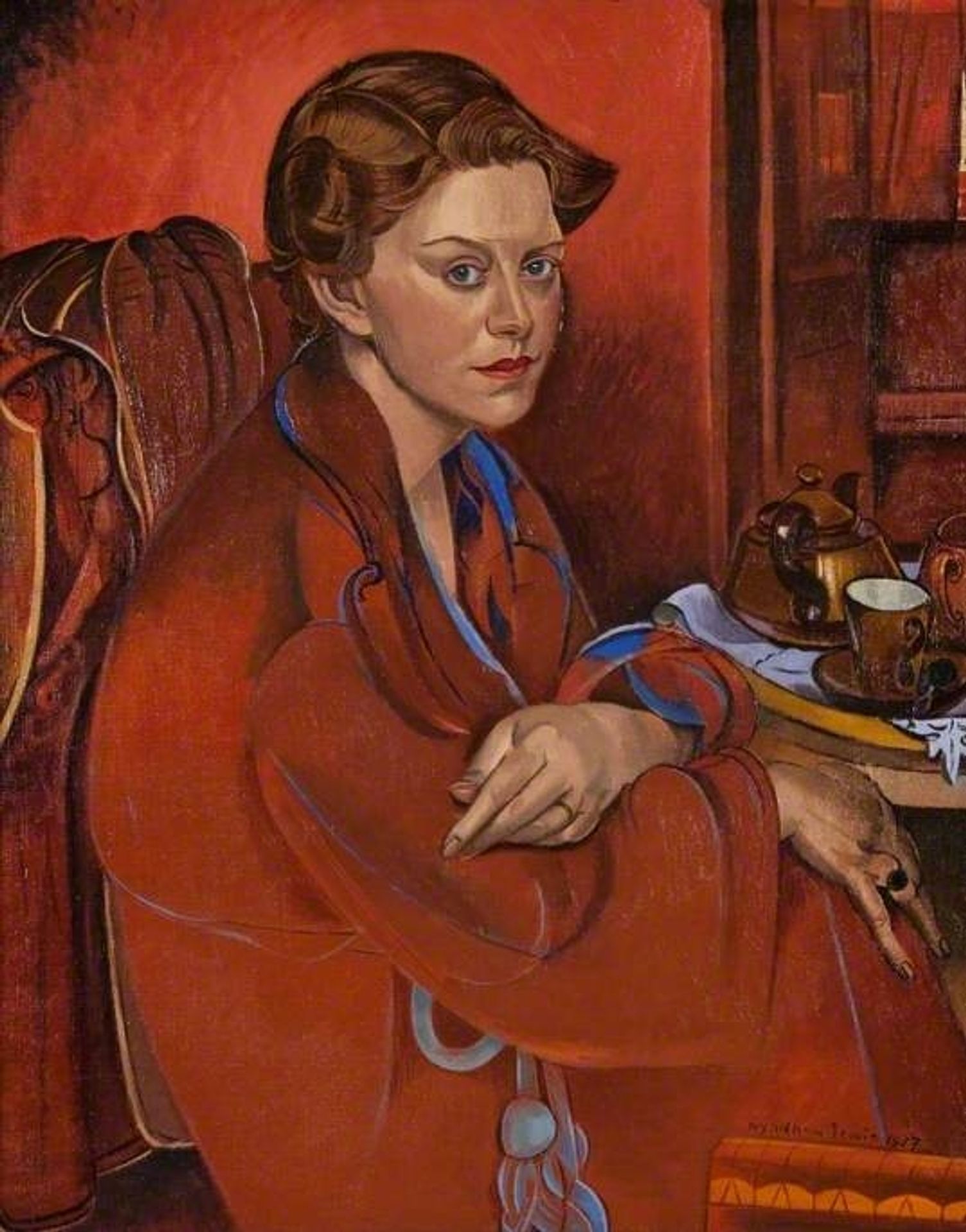 Froanna, the Artist's Wife by Wyndham Lewis