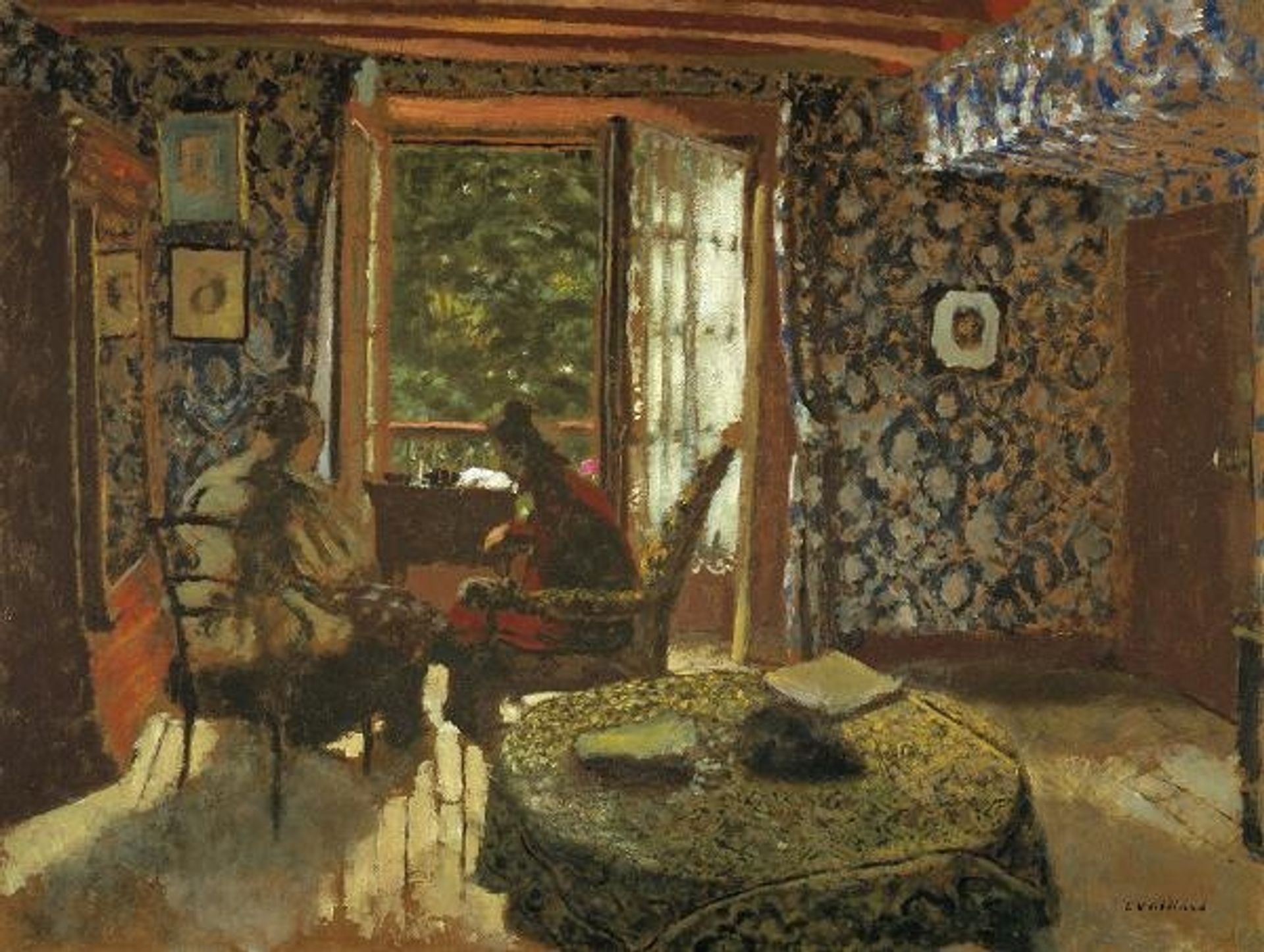 Interior by Édouard Vuillard