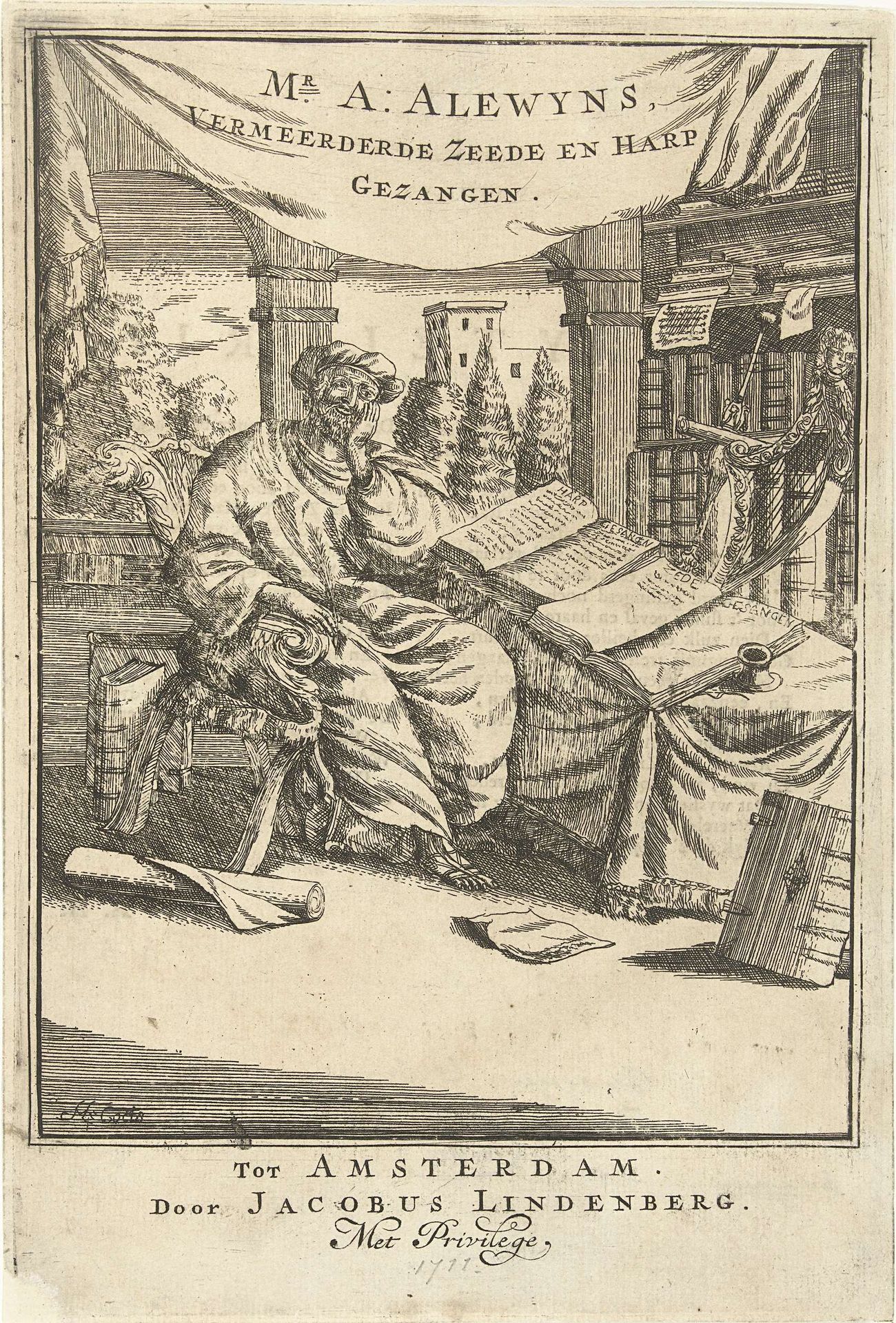 Dichter aan het werk by Herman Coets