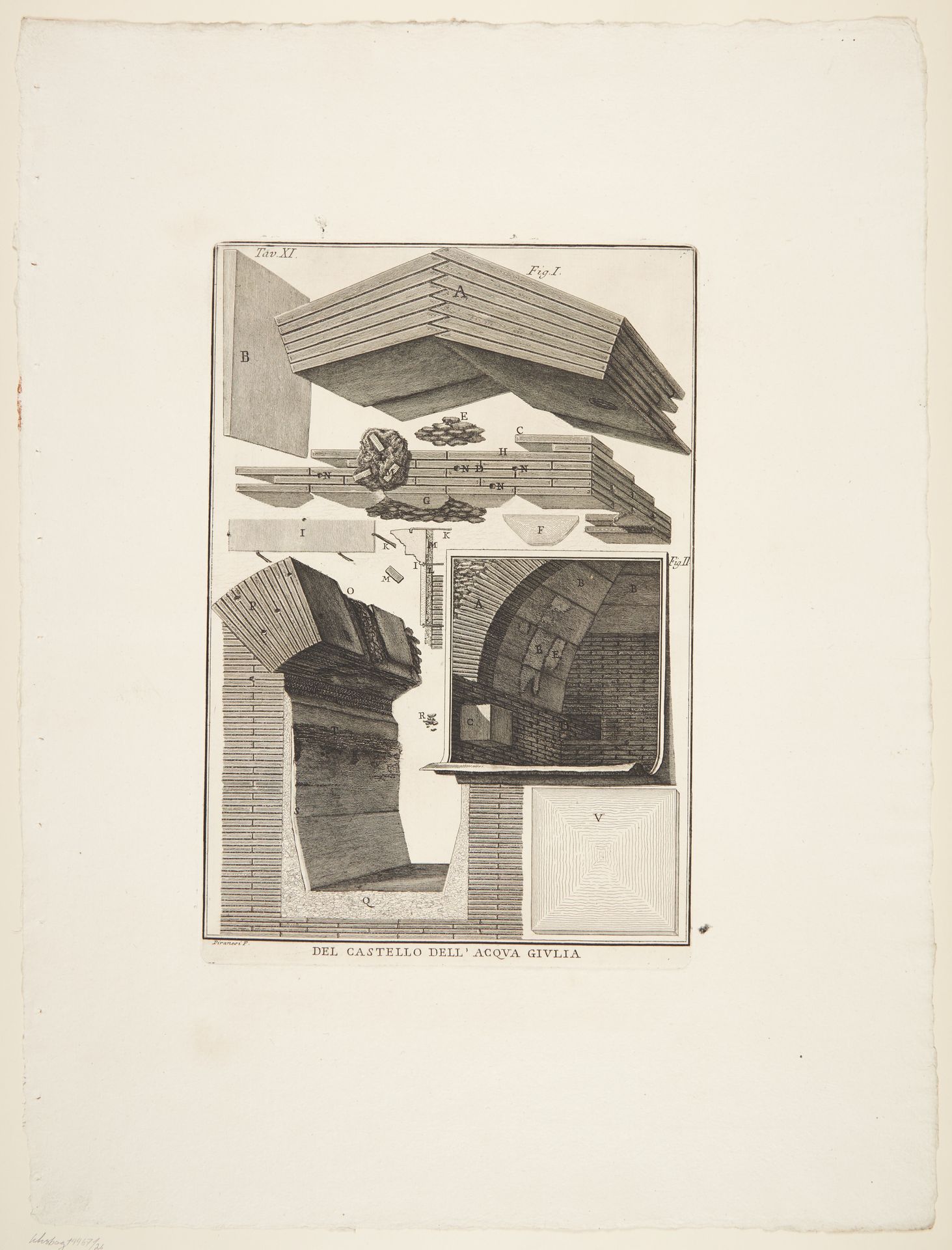 Details of construction by Giovanni Battista Piranesi