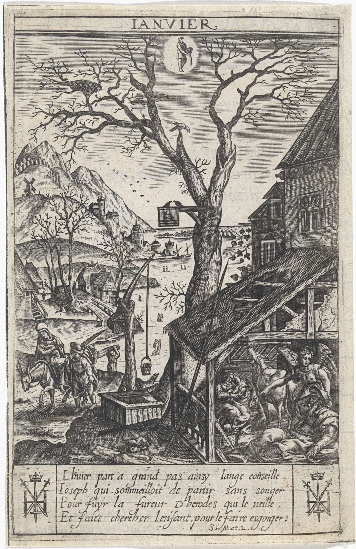Januari by Jan Gerritsz Swelinck