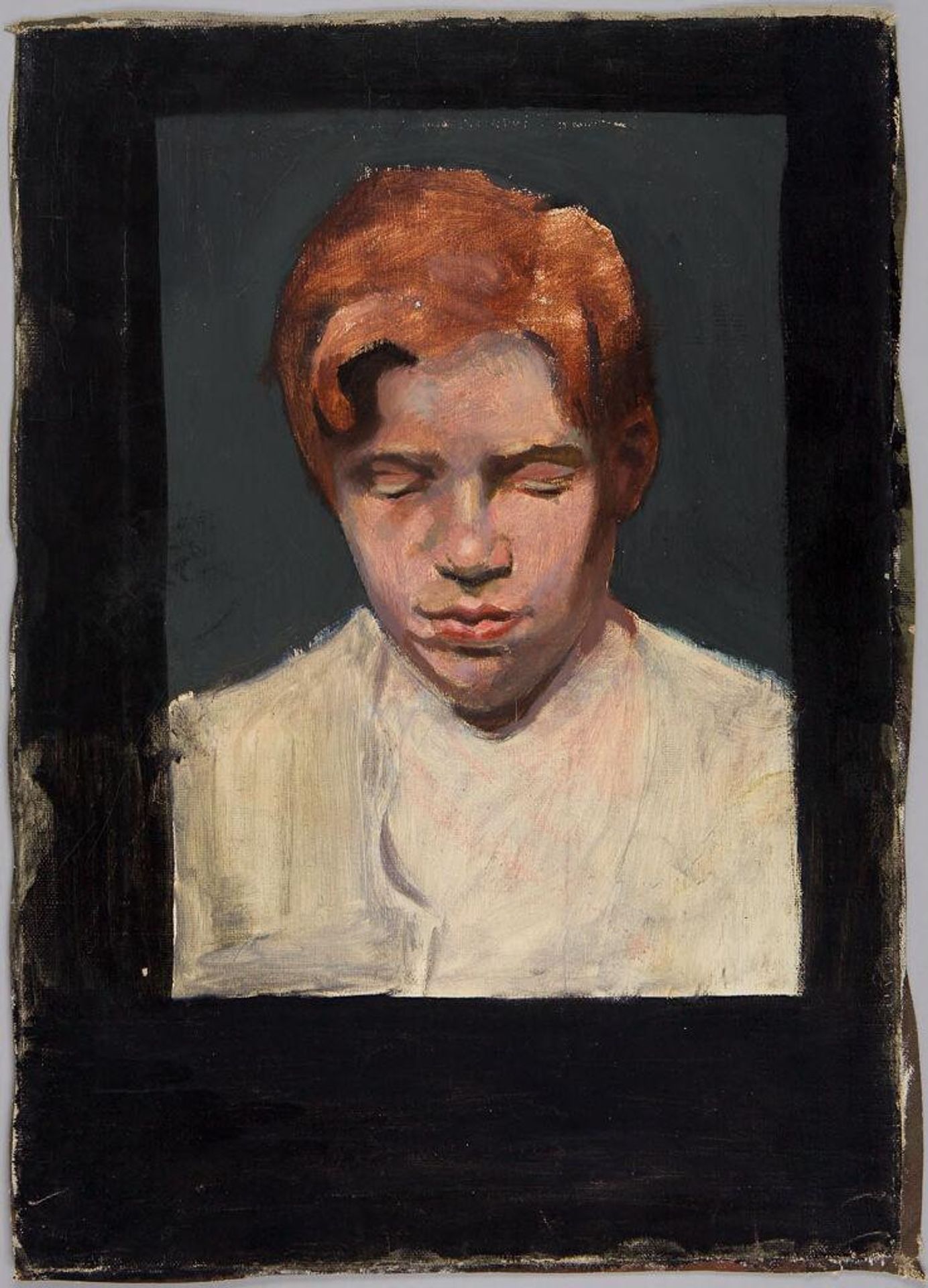 Portrait of a Boy in a White Shirt by Denman Waldo Ross