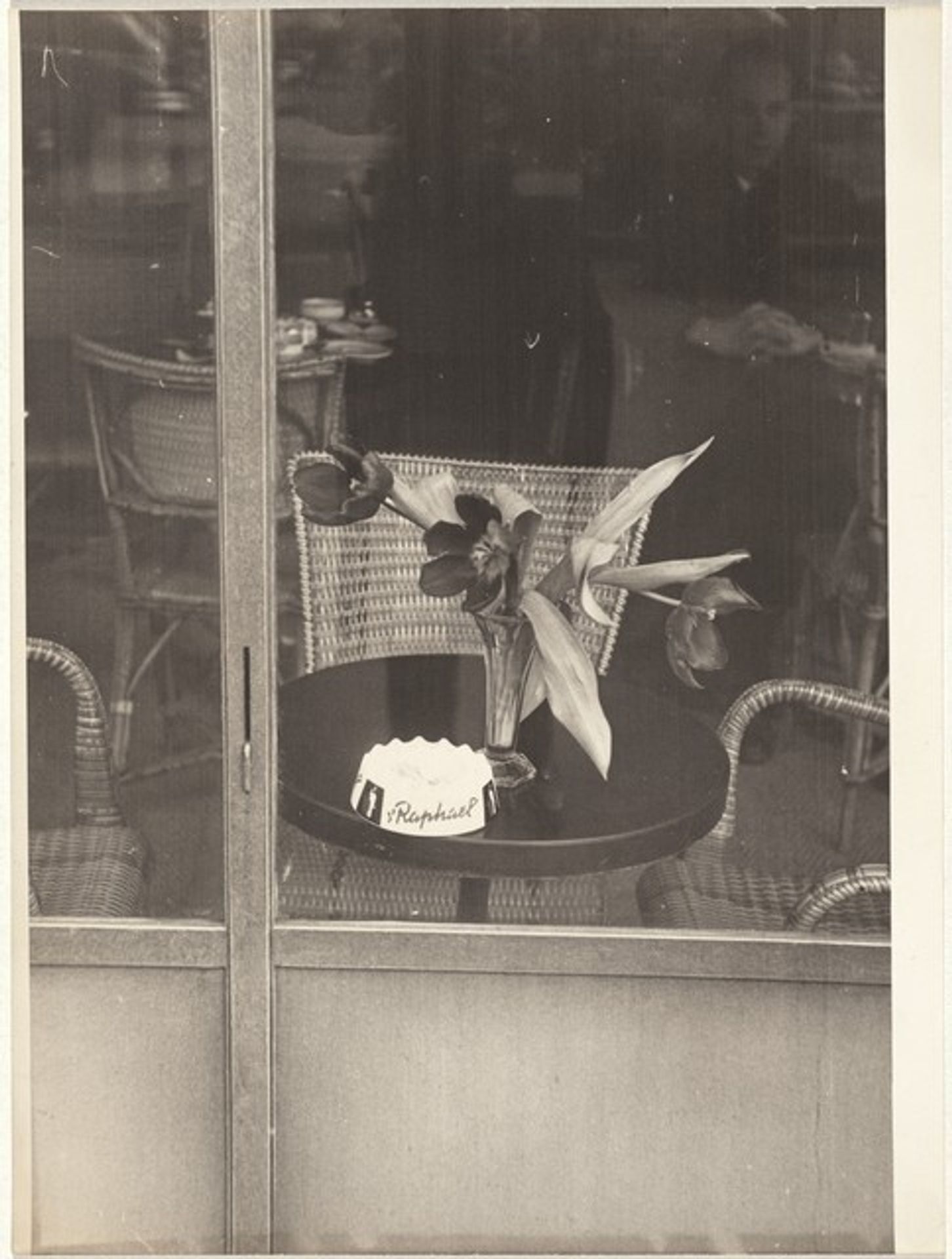 Café, Paris by Robert Frank