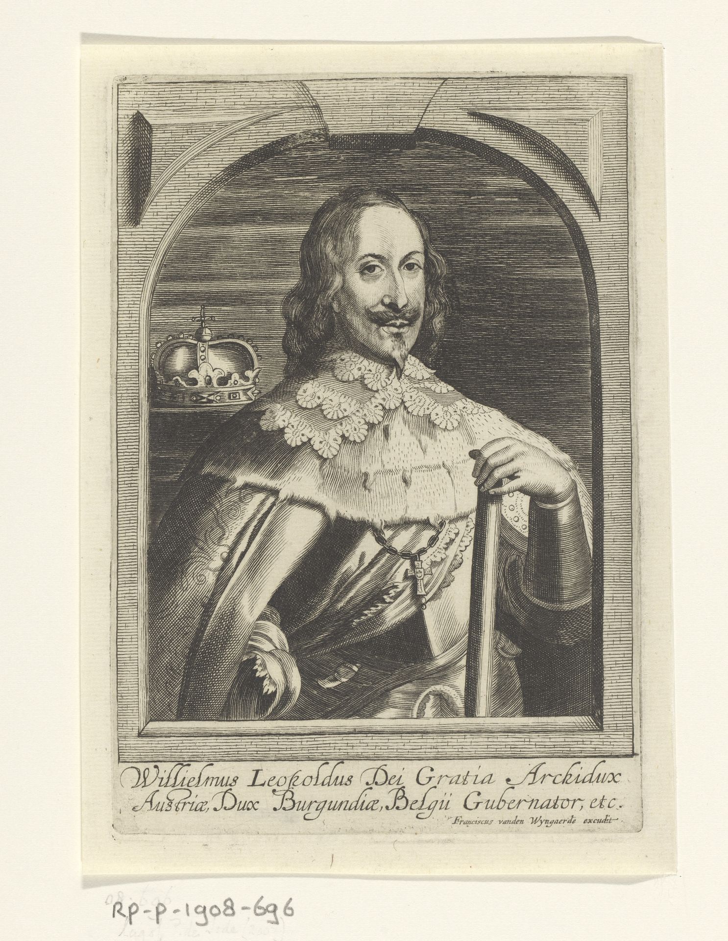 Portret van Leopold Willem van Oostenrijk by Anonymous