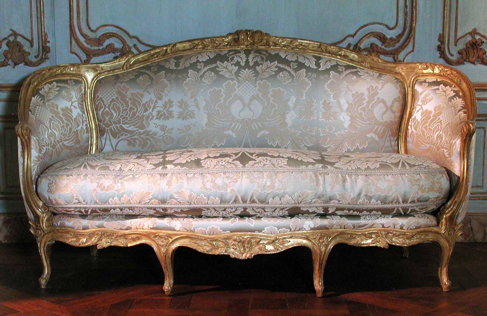 Sofa (canapé à confidents) by Jean-Jacques Pothier
