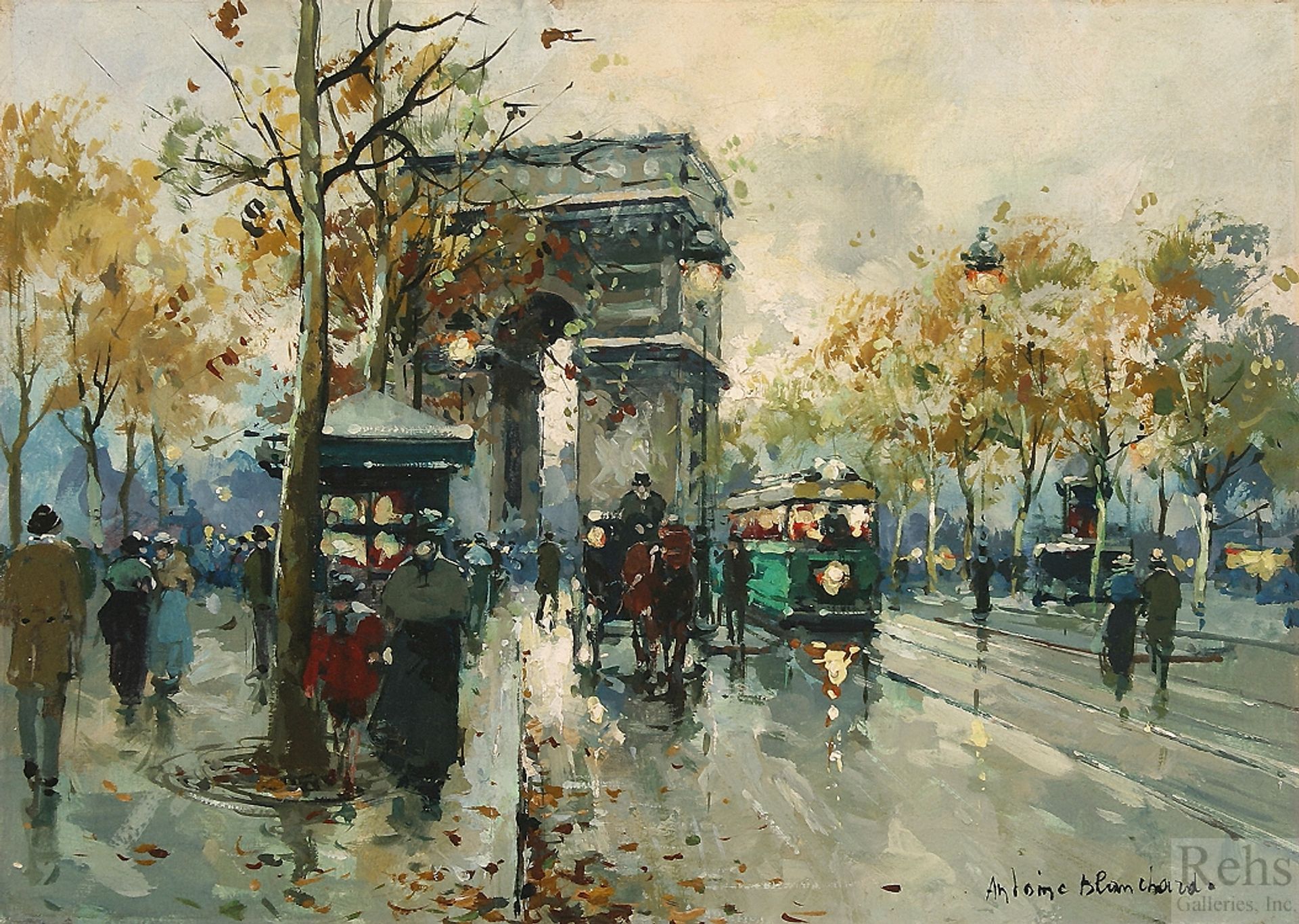 Arc de Triomphe by Antoine Blanchard