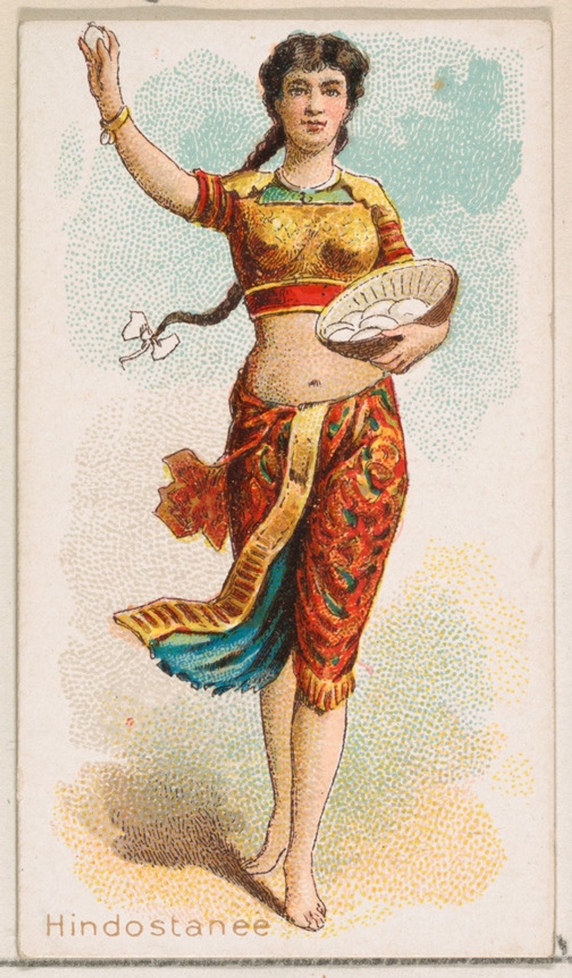 Hindostanee Dancer, from the Dancing Women series (N186) issued by Wm. S. Kimball & Co. by William S. Kimball & Company