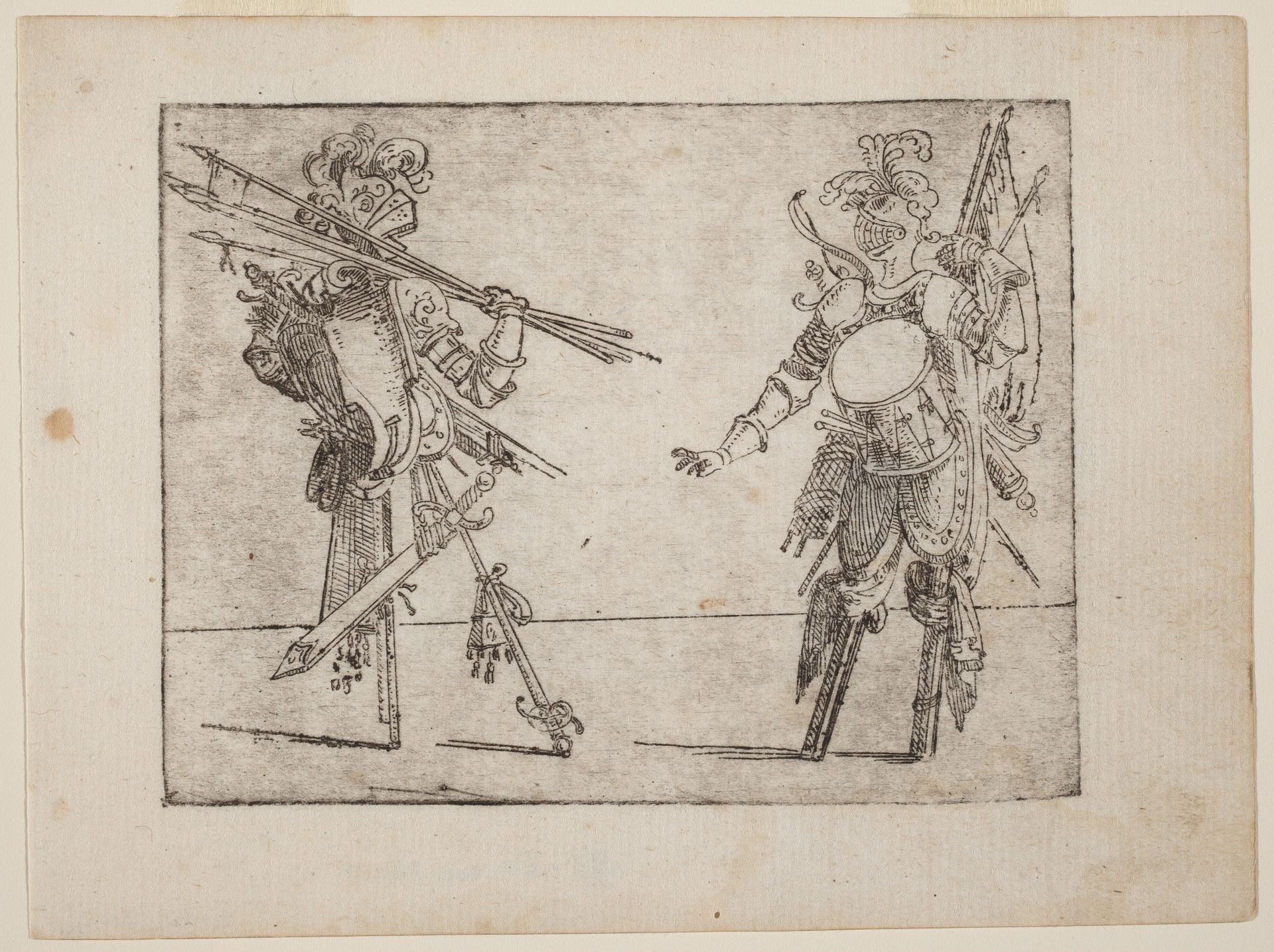 From "Bizzarie di varie Figure" by Giovanni Battista Bracelli