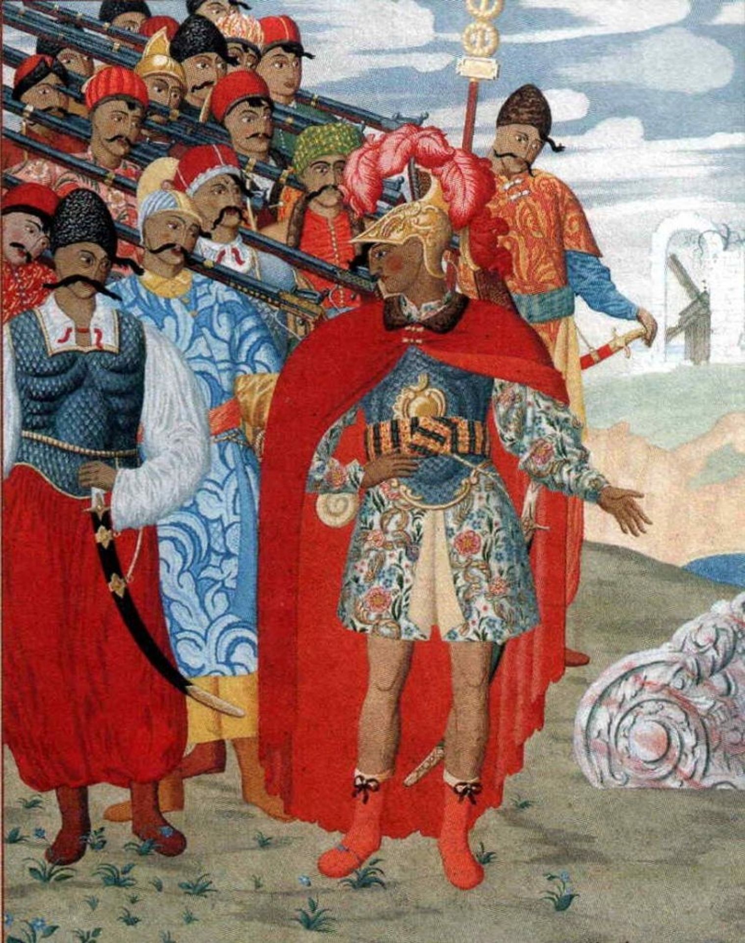 Illustration for 'Aeneid' by I. Kotlyarevsky by Heorhiy Narbut