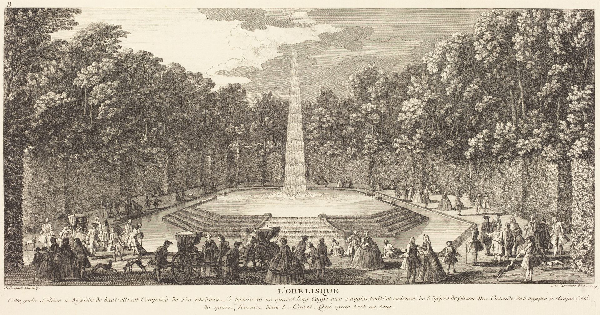 L'Obelisque by Jean-Baptiste Rigaud