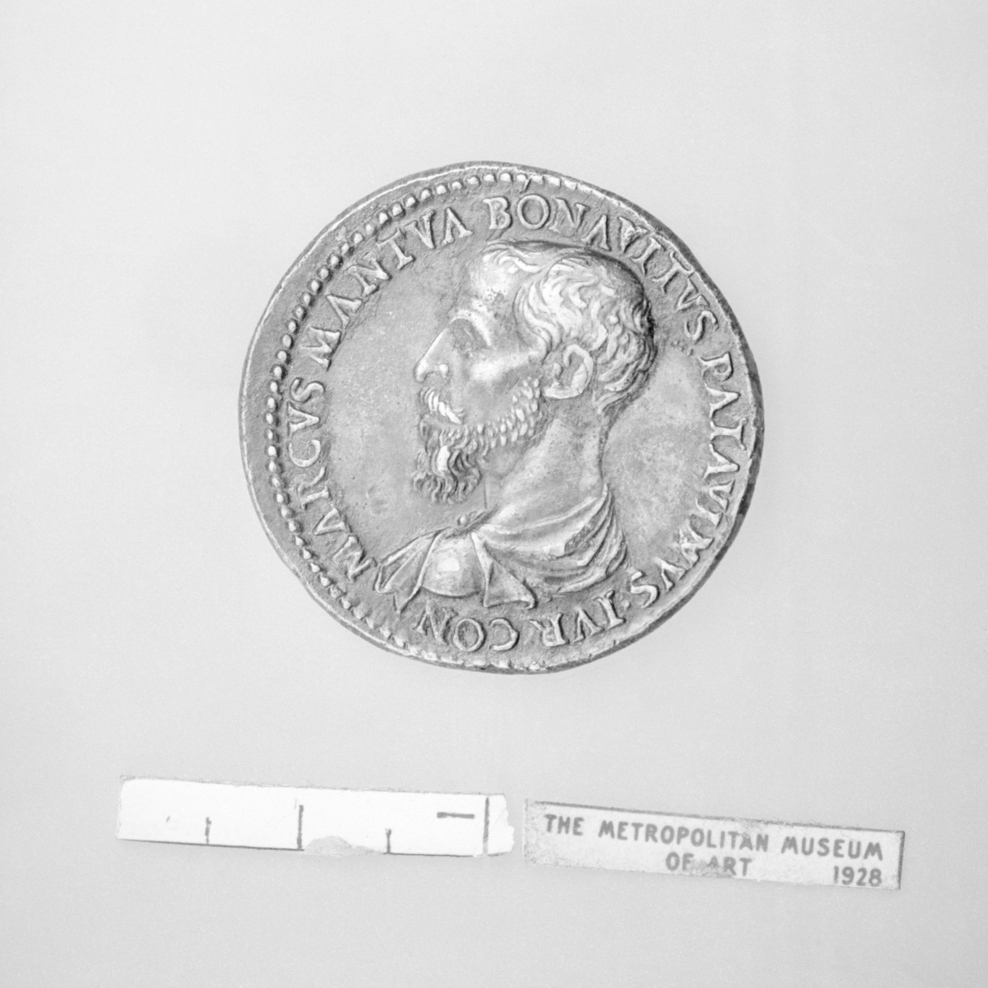 Alessandro Bassiano, Cavino, and Marco Mantova Benavides, Italian juriconsult (1489–1582) by Giovanni del Cavino