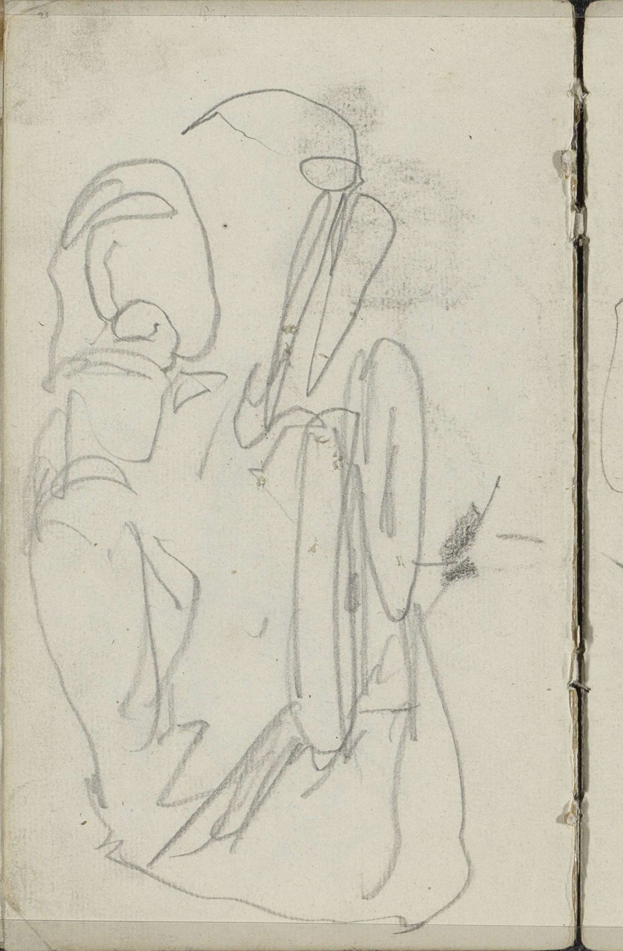 Figuurstudie by George Hendrik Breitner