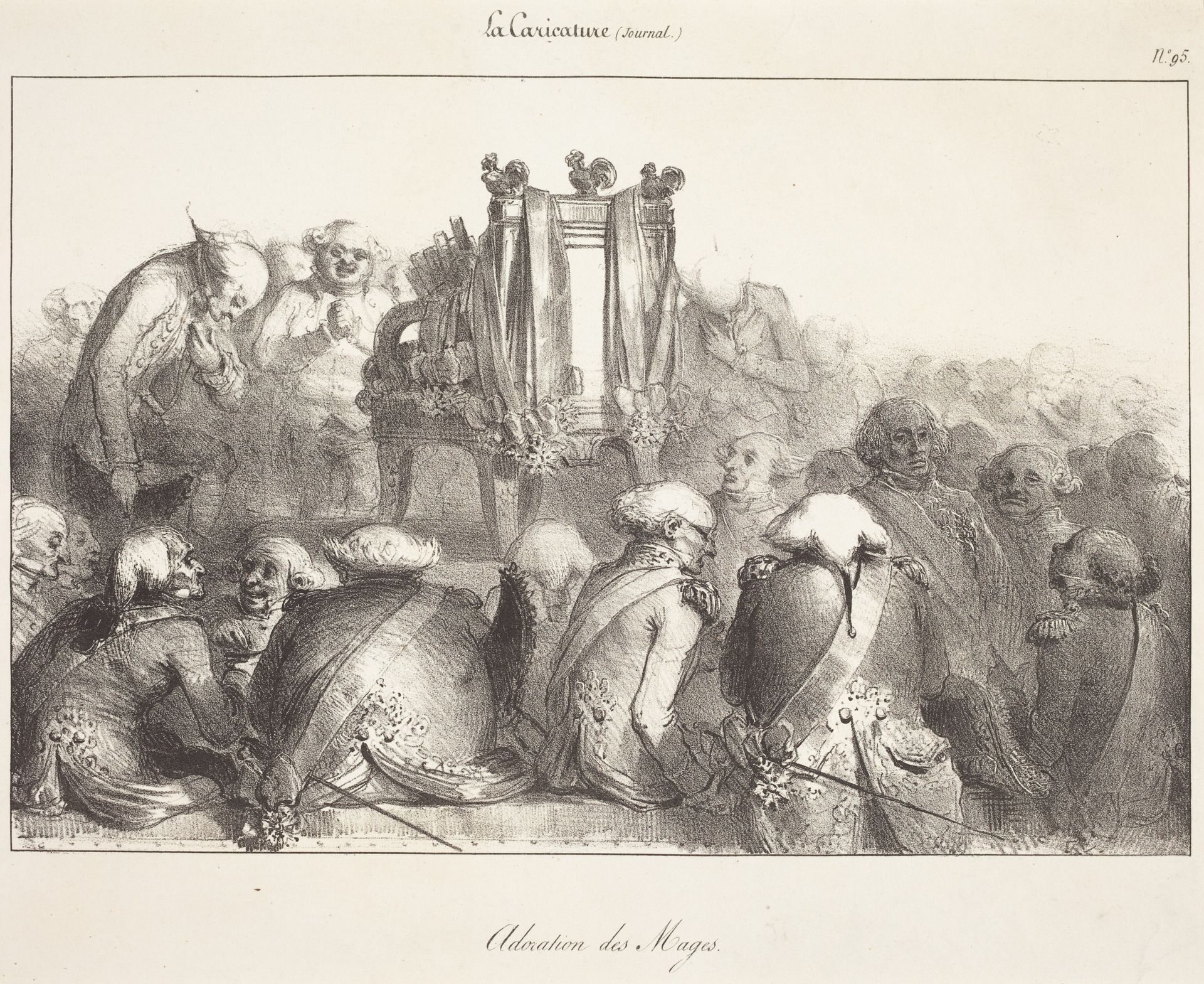 Adoration des Mages by Anonymous