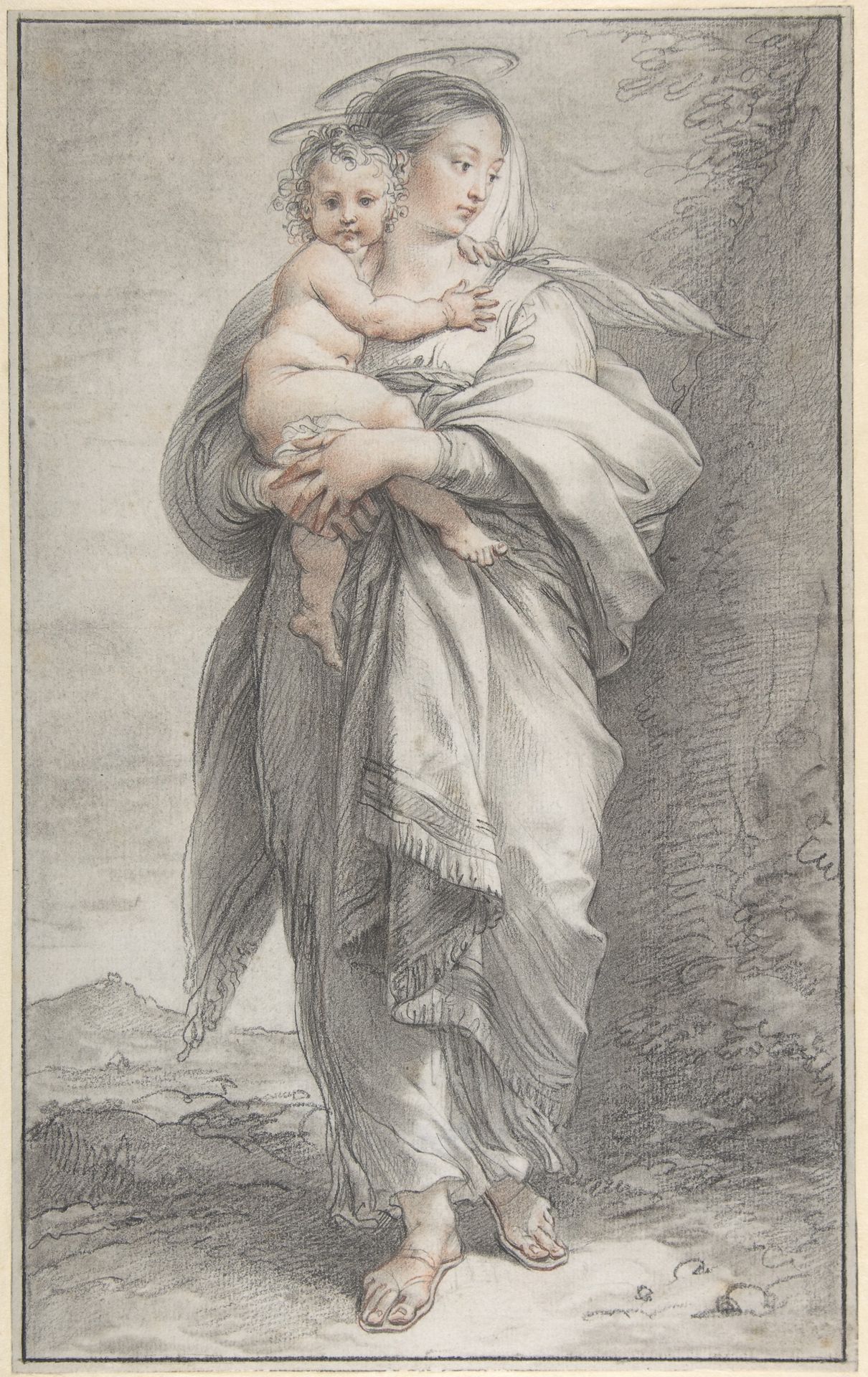 Virgin and Child by Giuseppe Cades