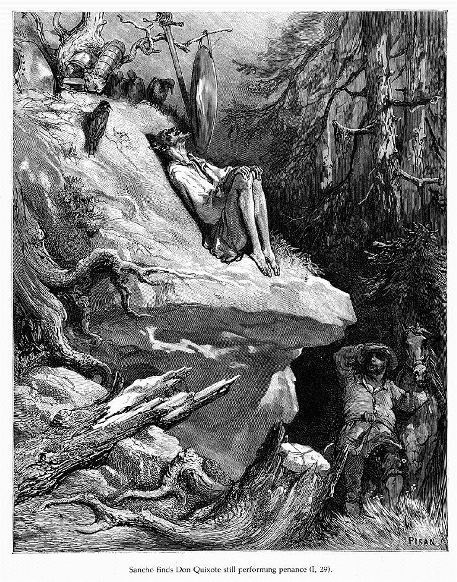 Don Quixote by Gustave Dore