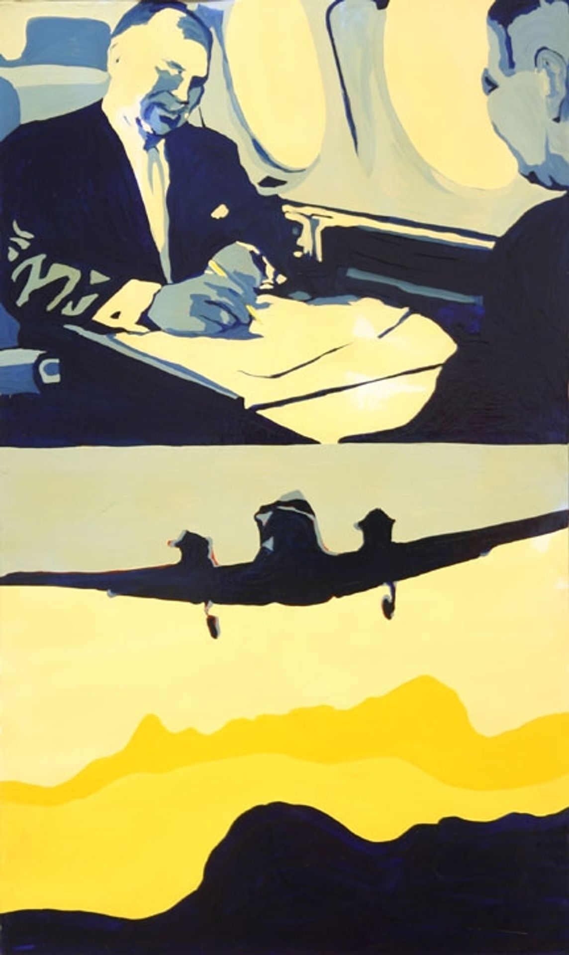 Lear Executive by Rosalyn Drexler