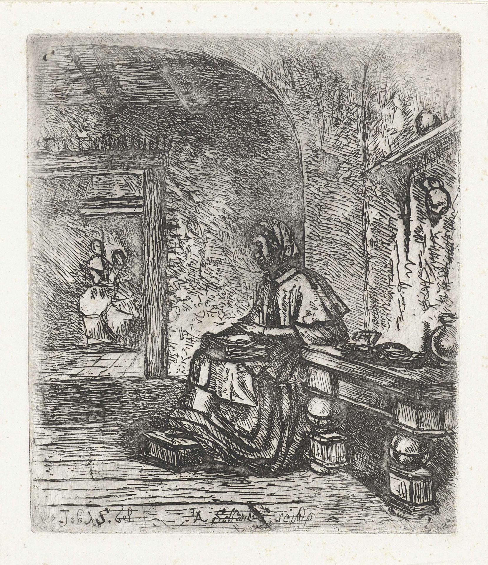Kantwerkster by A. Schaub