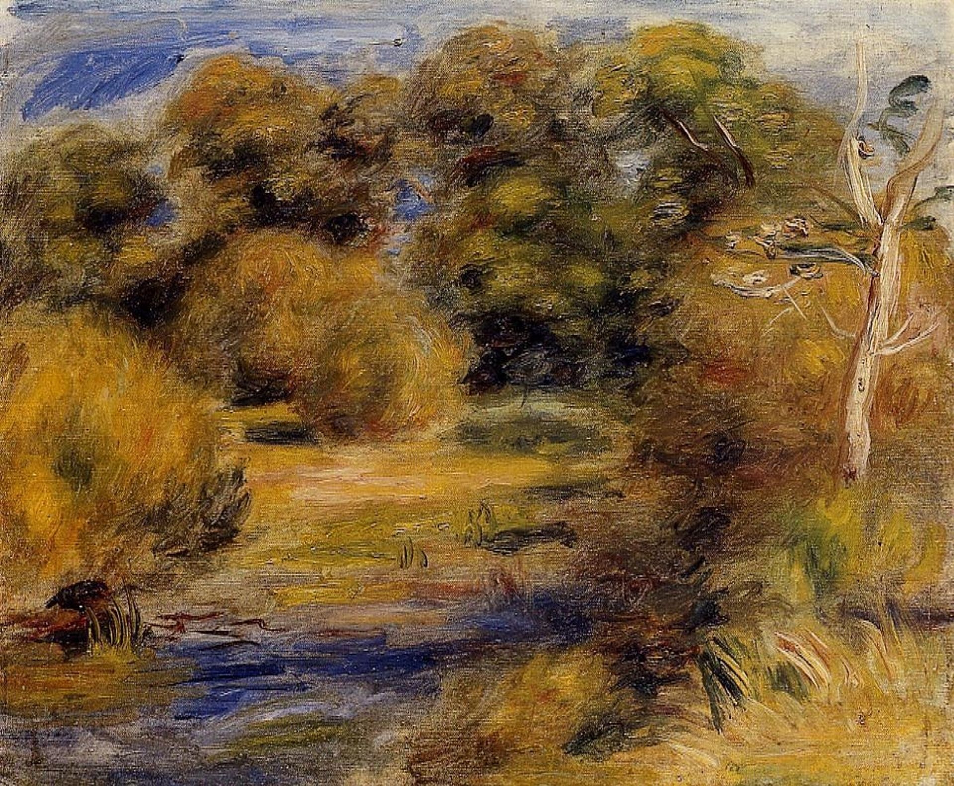 The Clearing by Pierre-Auguste Renoir