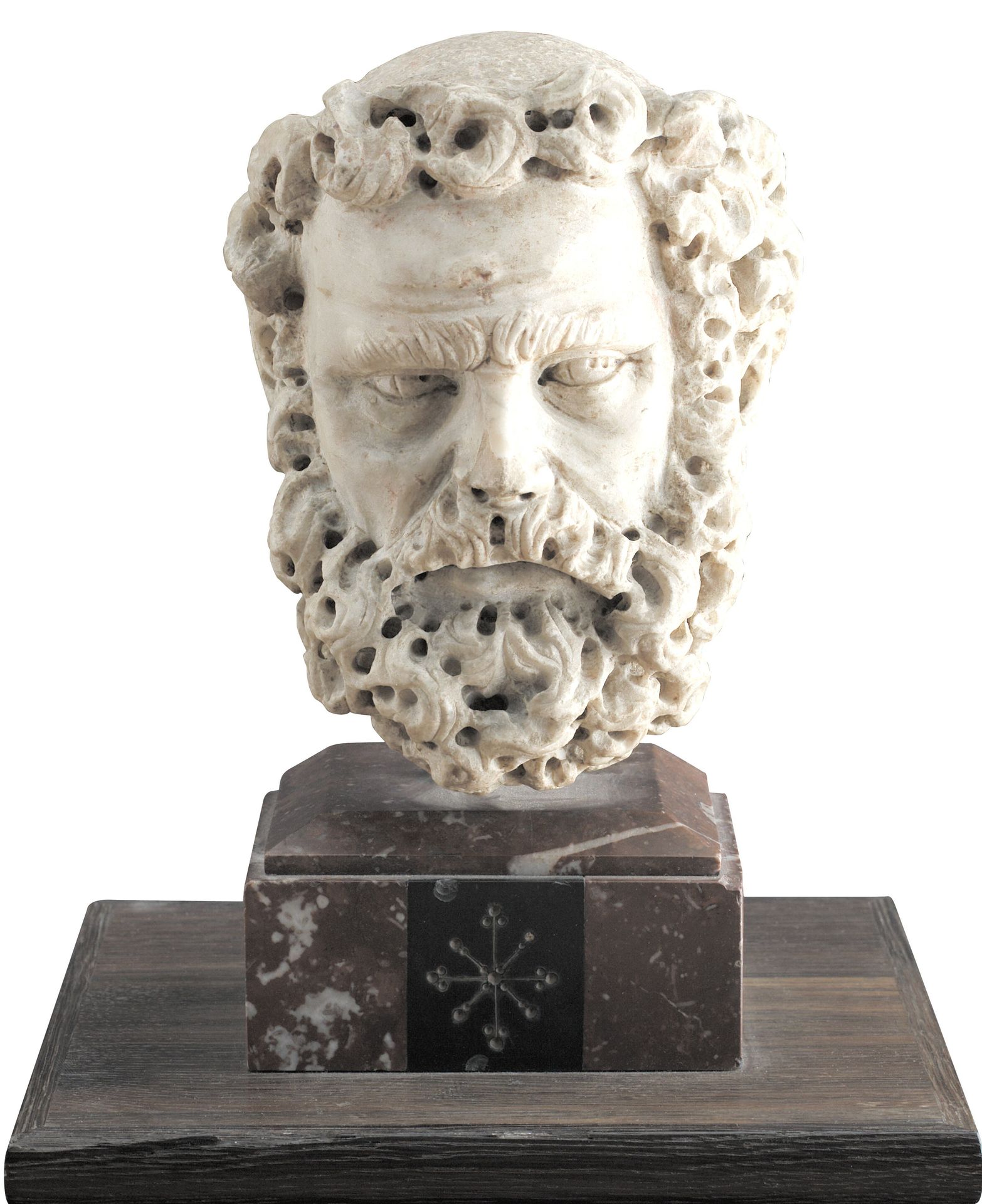 Head of a bearded Man by Giovanni Pisano
