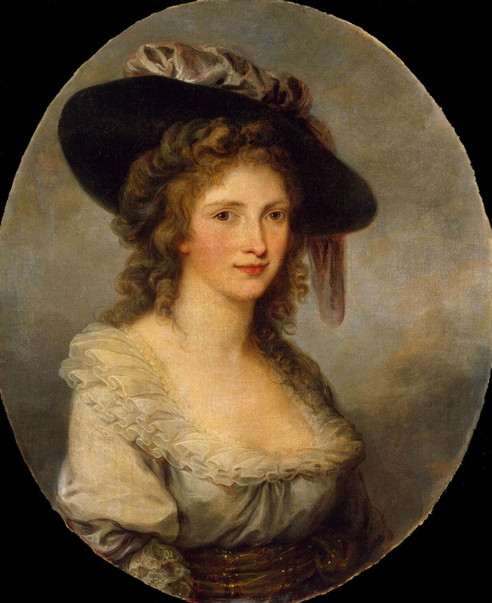 Self-portrait by Angelica Kauffmann