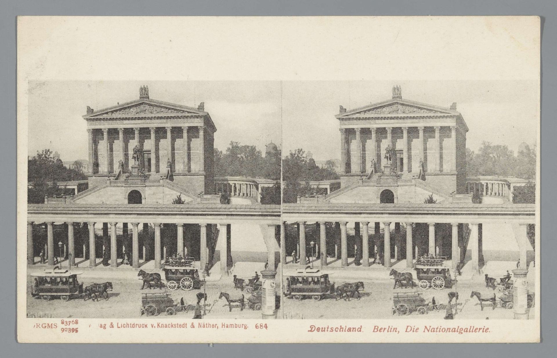 Alte Nationalgalerie in Berlijn by Anonymous