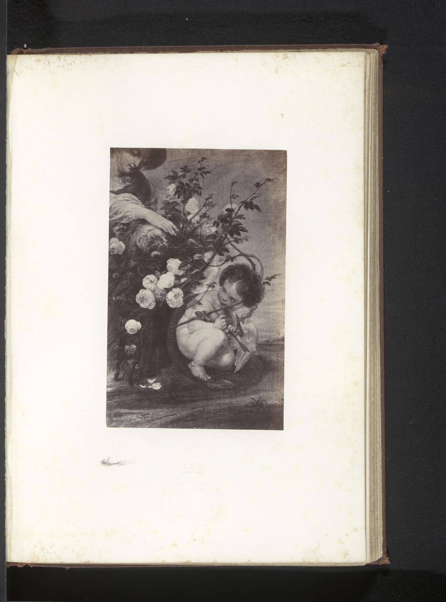 Fotoreproductie van Een hinderlaag door Antoine Wiertz by Edmond Fierlants