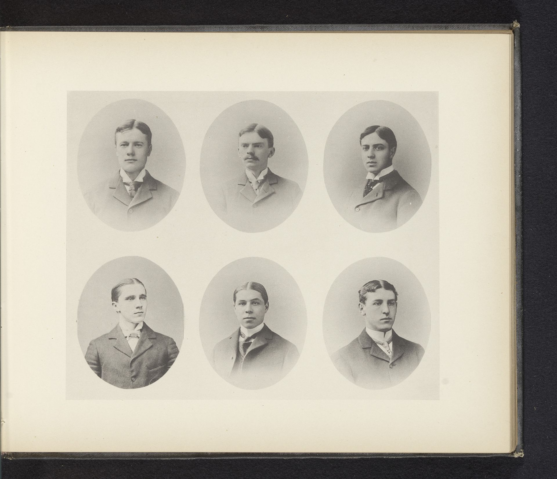 Zes portretten van afgestudeerde studenten van Yale University by Anonymous