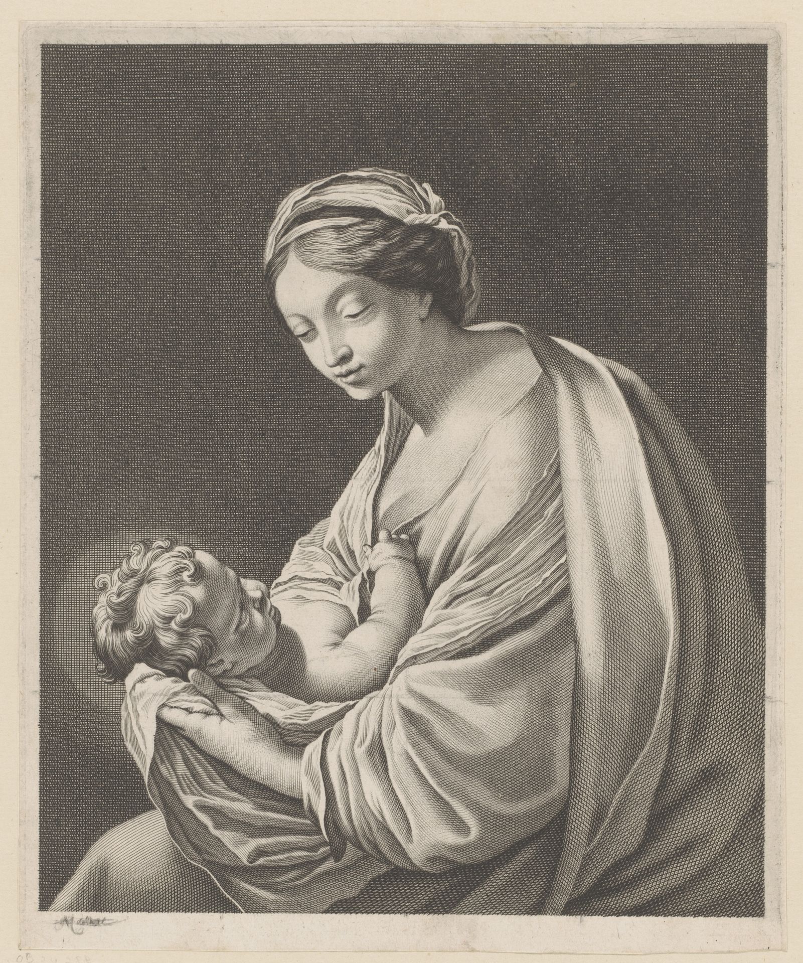 Maria met Kind by Anonymous
