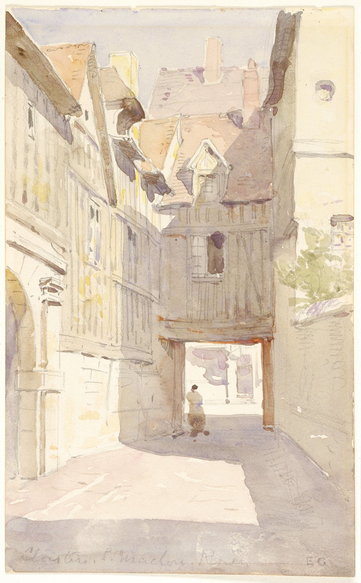 Entrance to Cloisters by Sir Ernest George