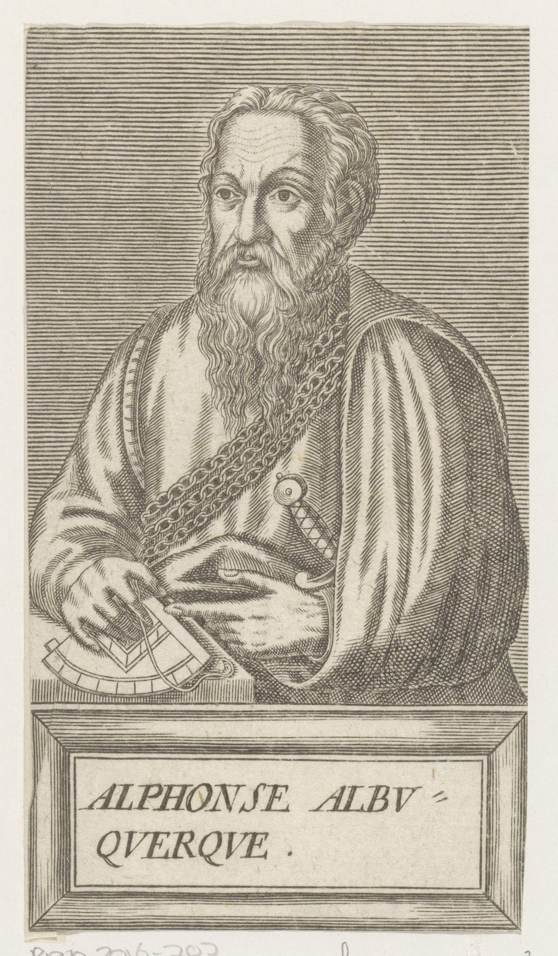 Portret van Afonso de Albuquerque by Anonymous