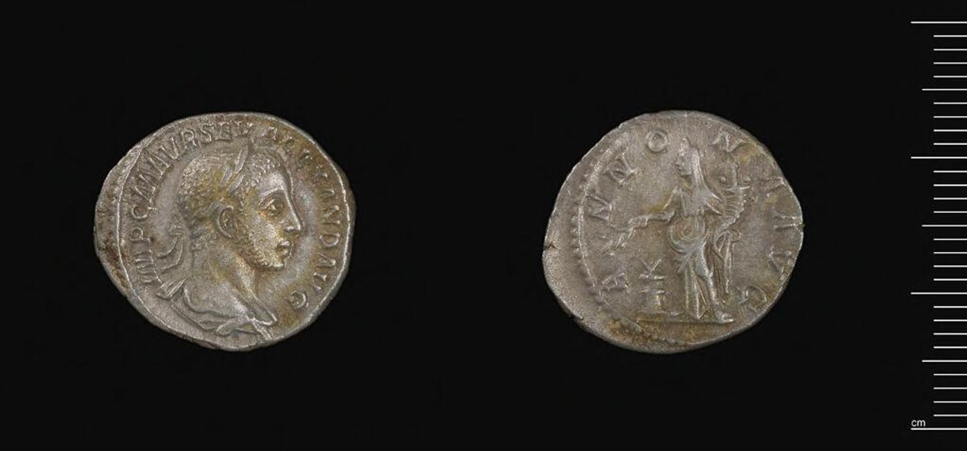 Denarius of Severus Alexander by Severus Alexander