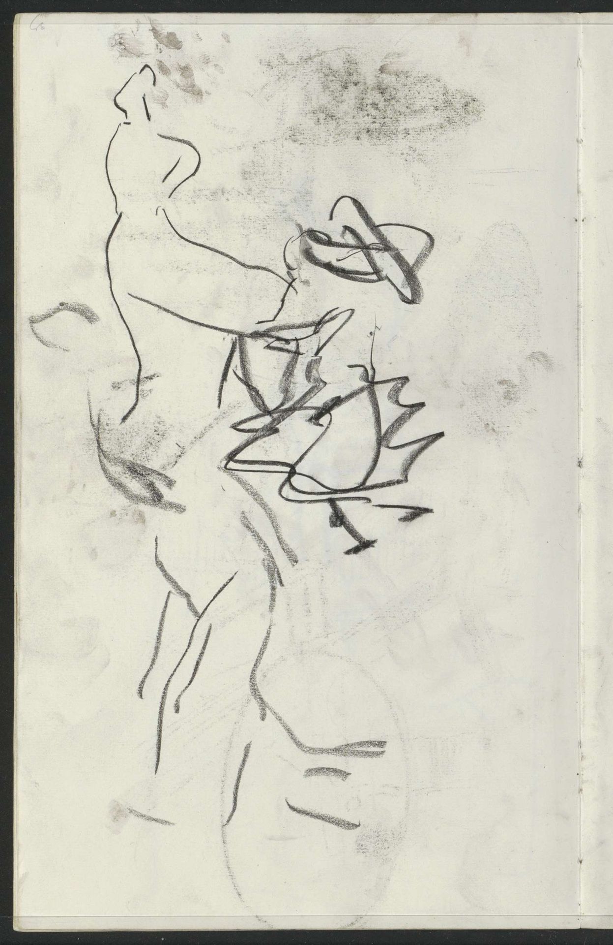 Figuurstudies by Isaac Israels