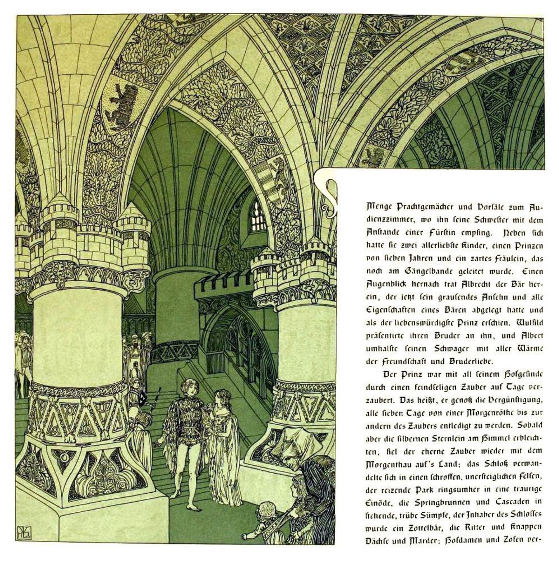 Die Bucher Der Chronika Der Drei Schwestern 9 by Heinrich Lefler