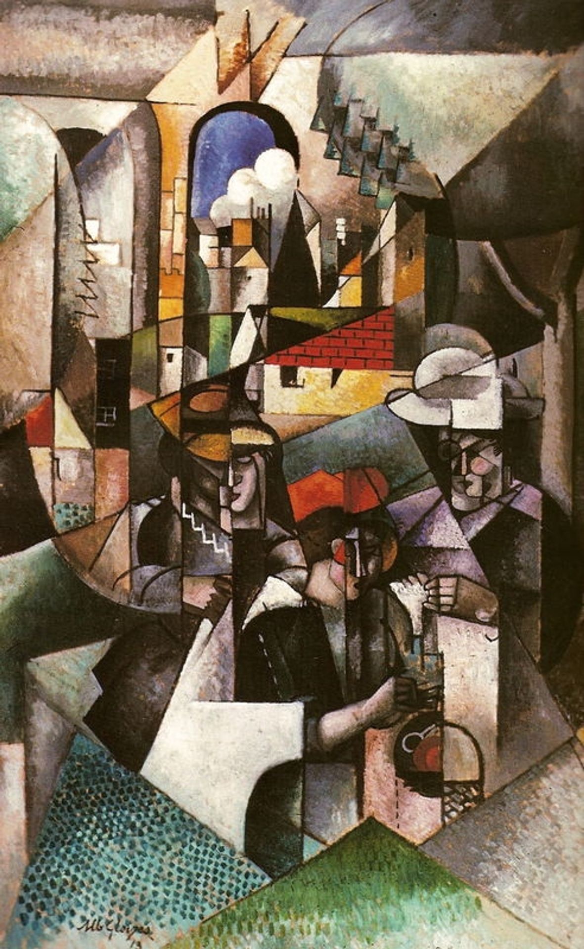 Femmes cousant by Albert Gleizes