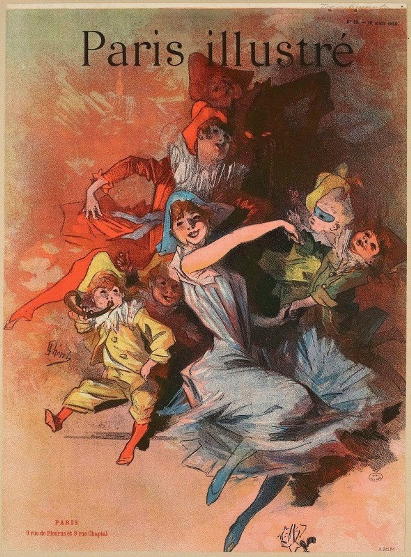 Paris Illustré by Jules Chéret