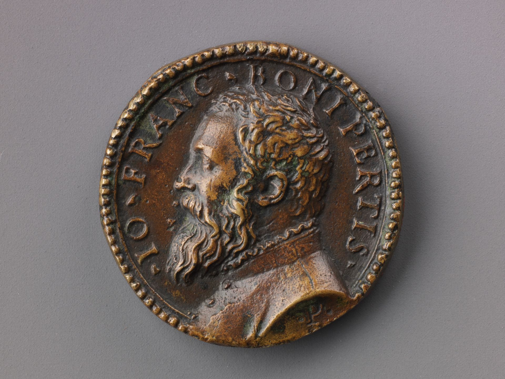 Medal:  Bust of Gianfrancesco Boniperti by Pastorino de Pastorini