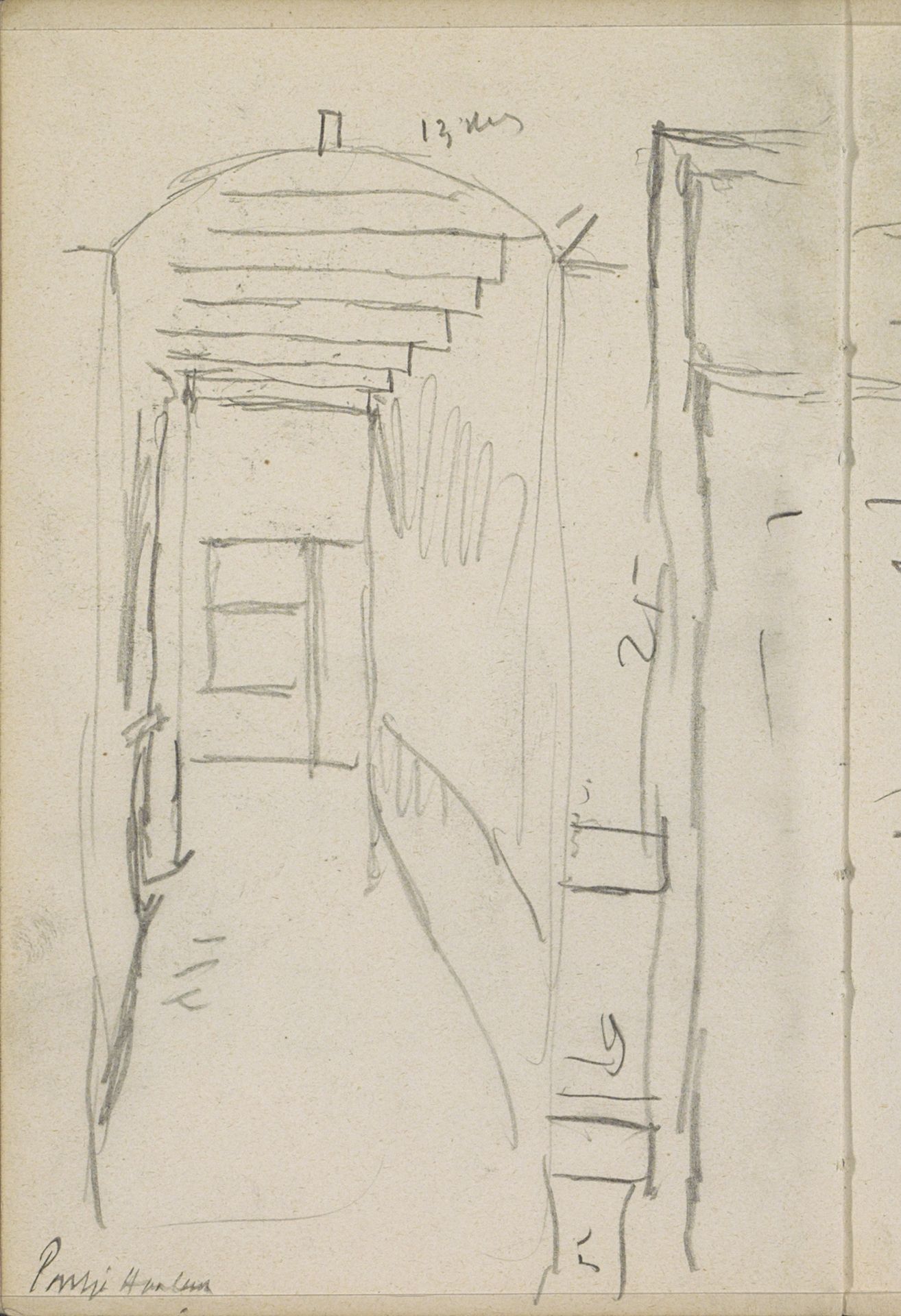 Poort in Haarlem by George Hendrik Breitner