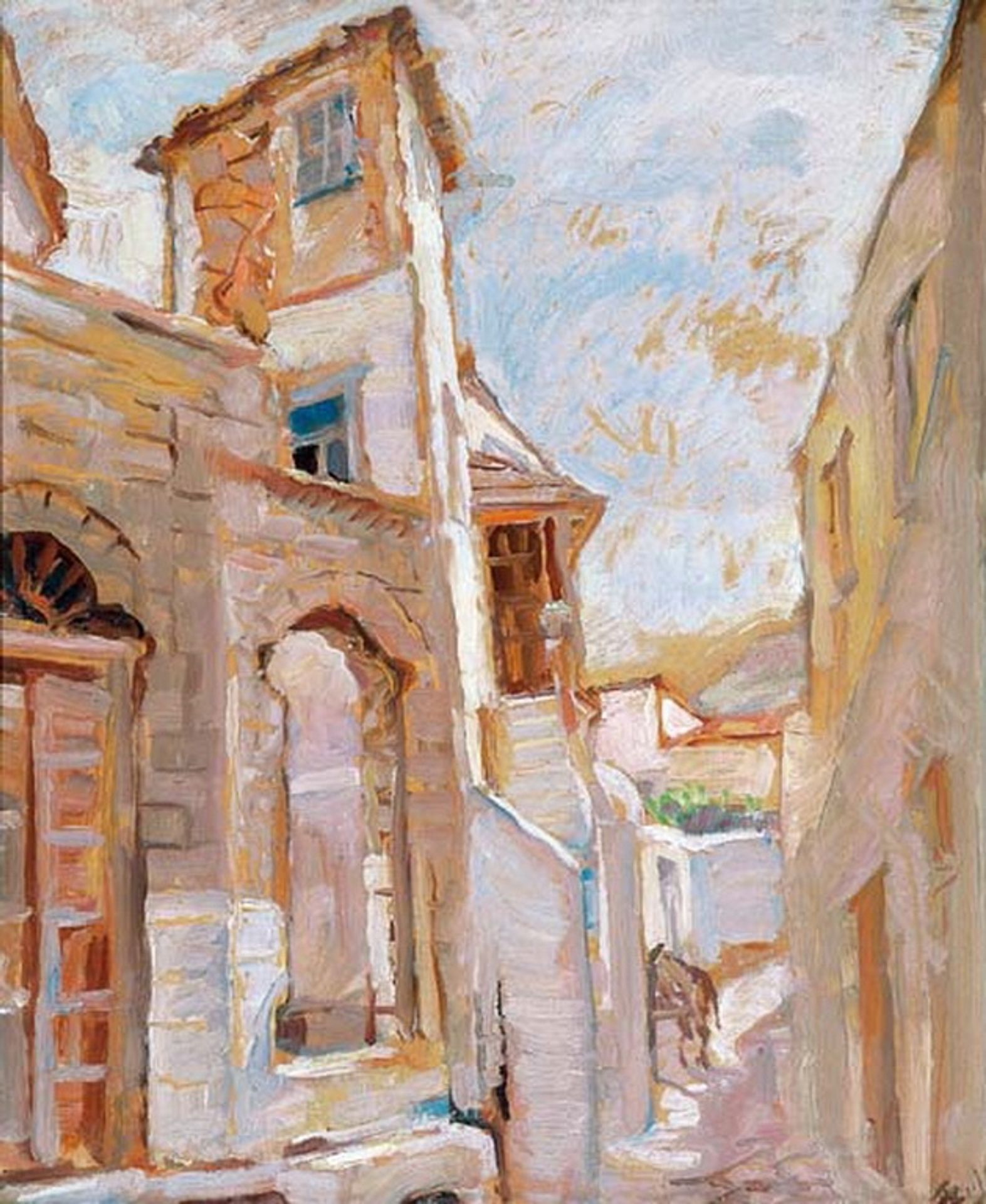 Ionian alley by Periklis Vyzantios