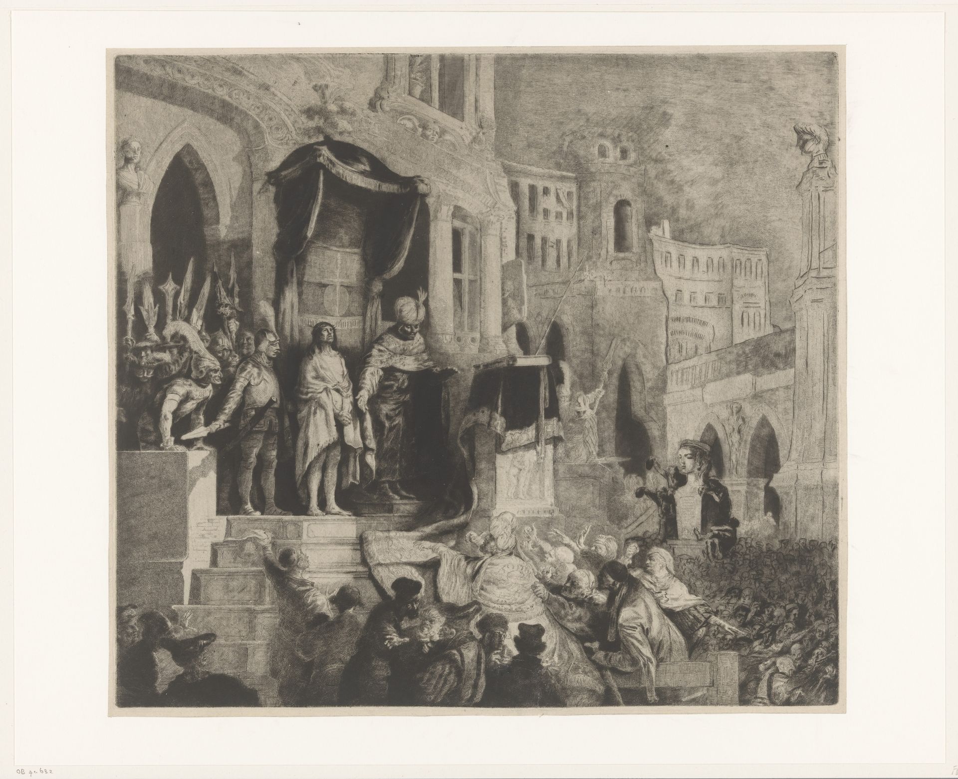 Christus aan het volk getoond (Ecce Homo) by Jean-Pierre Norblin de la Gourdaine