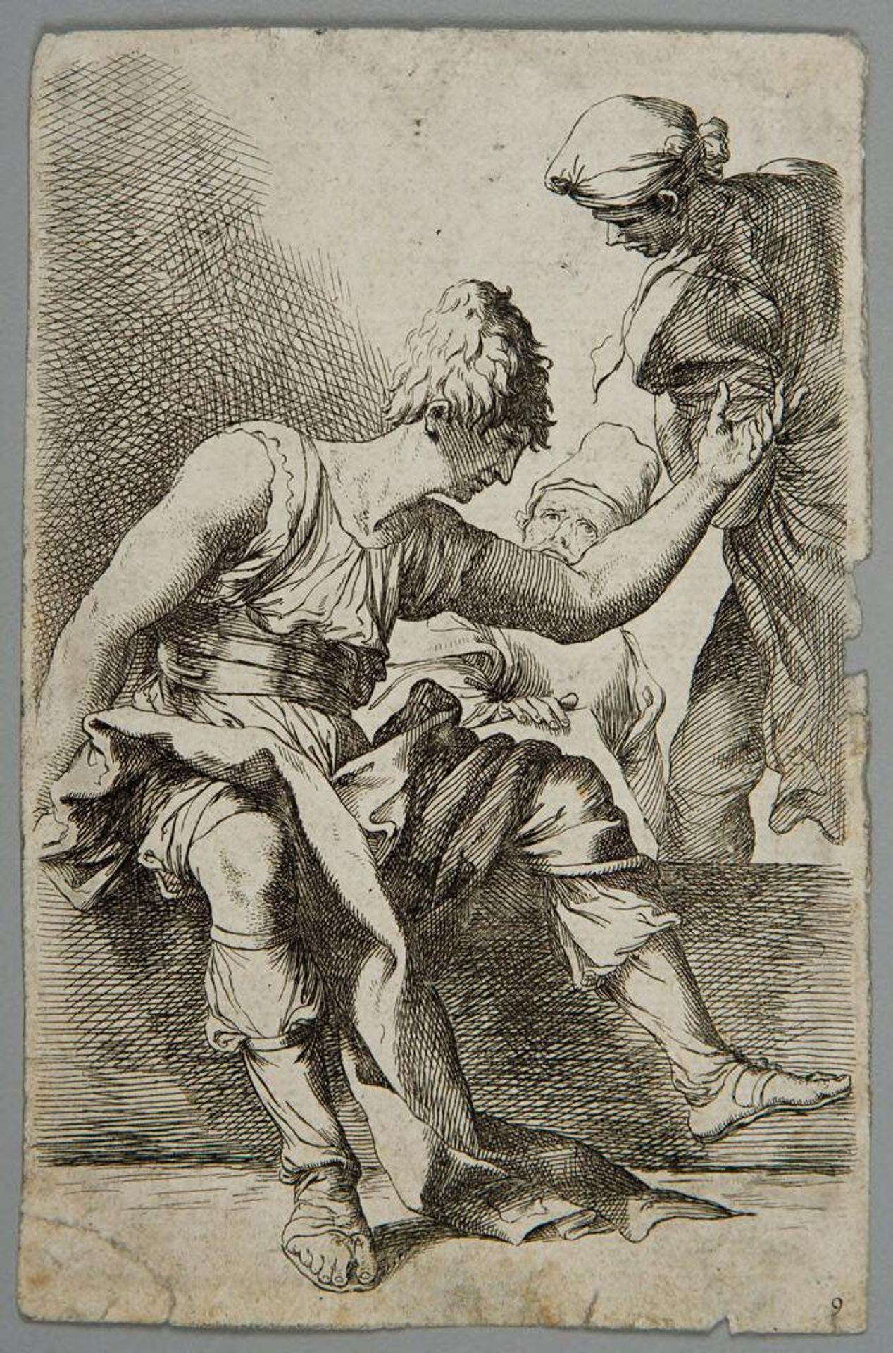 Copy after the Figurine by Salvator Rosa