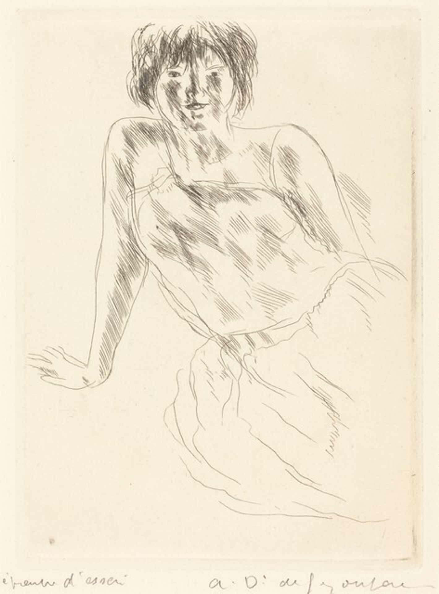 Suzanne by Andre Dunoyer de Segonzac