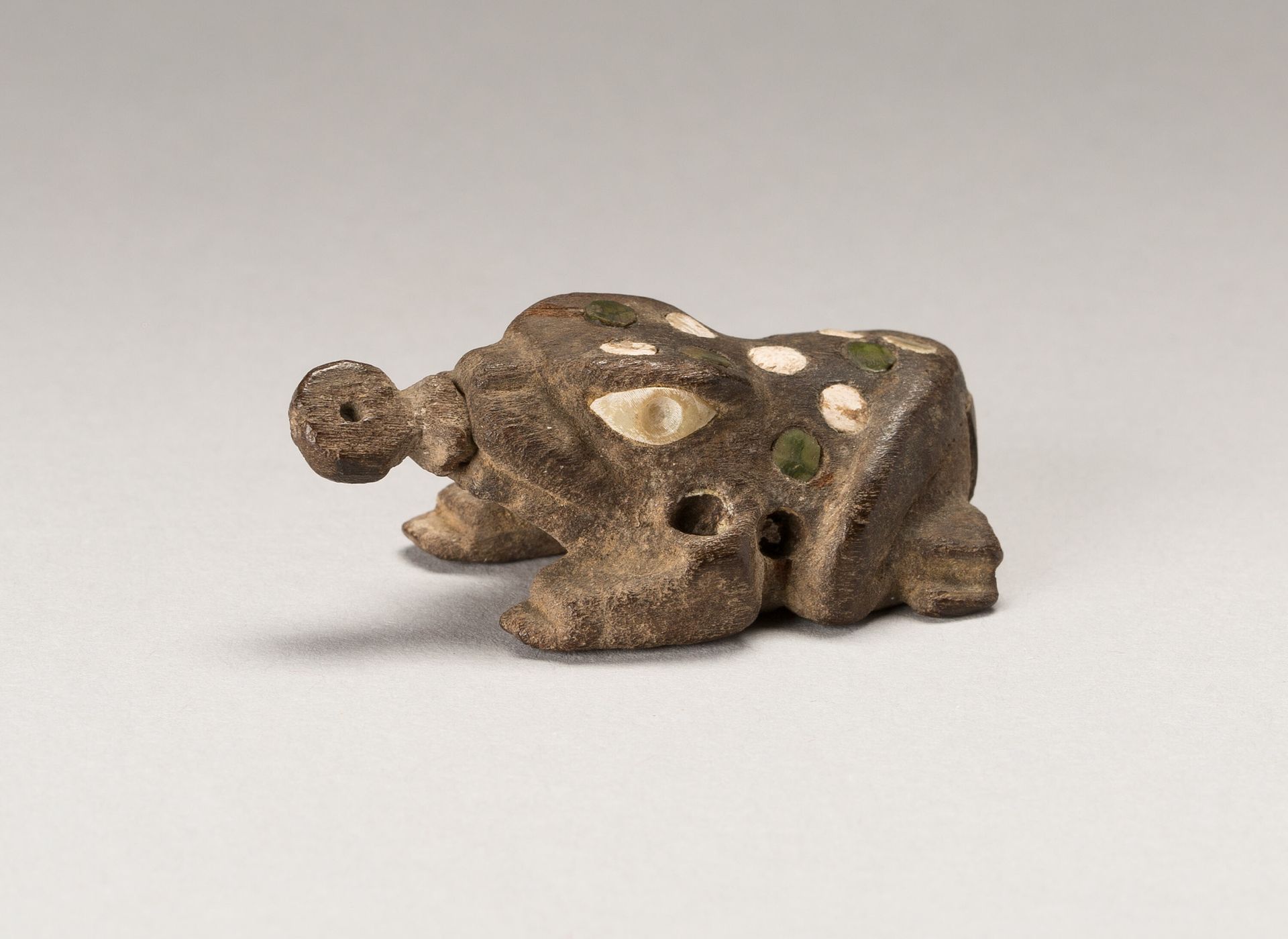 Container For Lime in the Shape of a Frog by Moche