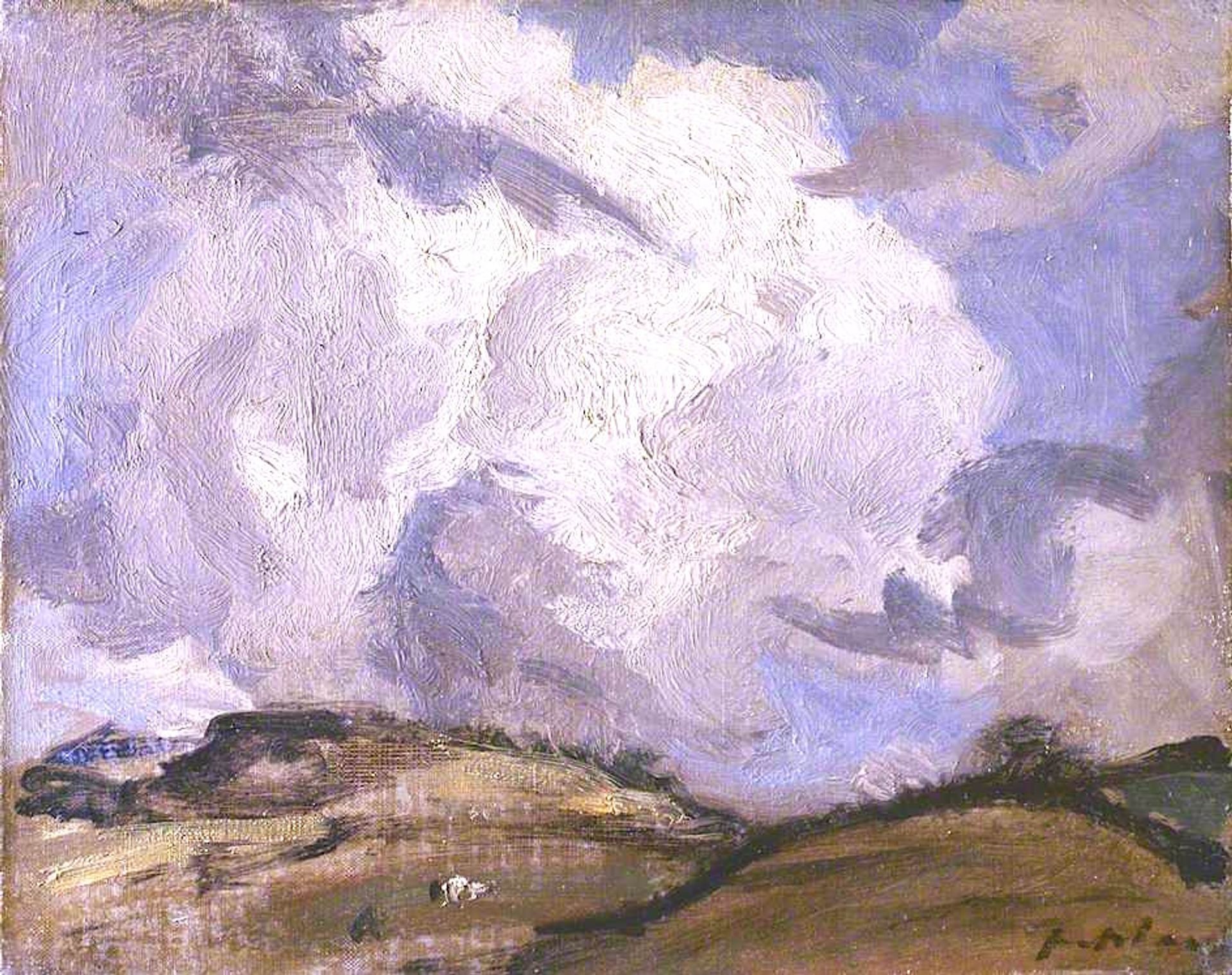 Scottish Landscape by Samuel Peploe