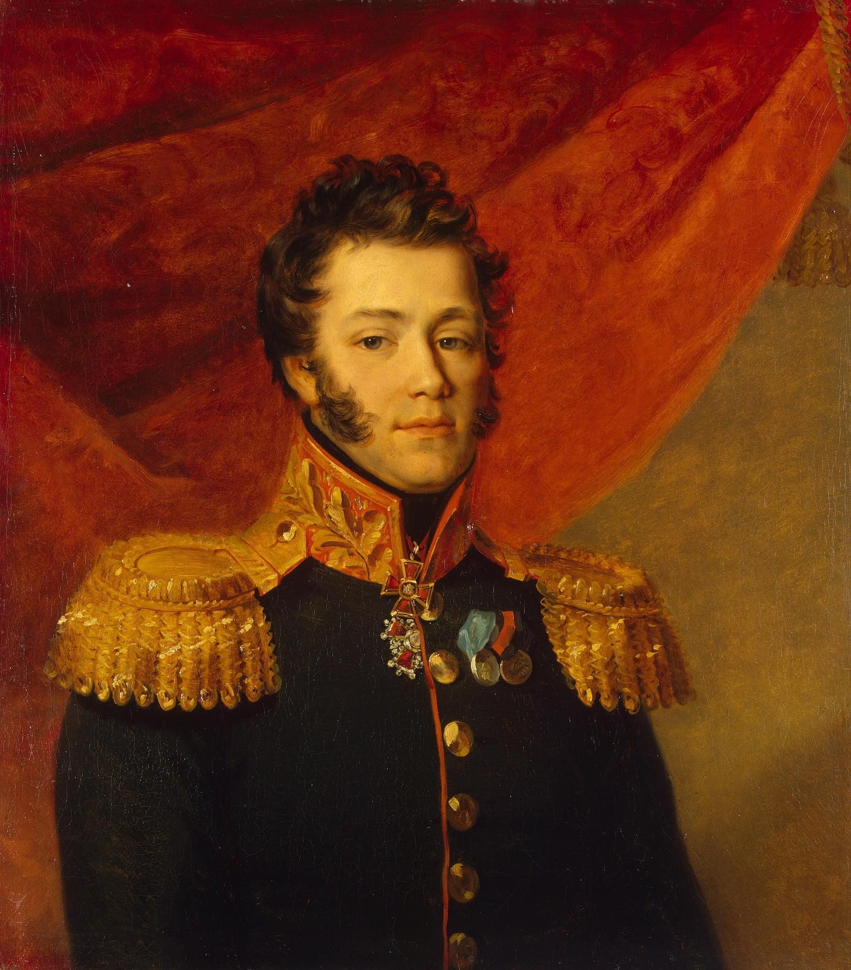 Modest Matveevich Okulov, Russian General by George Dawe