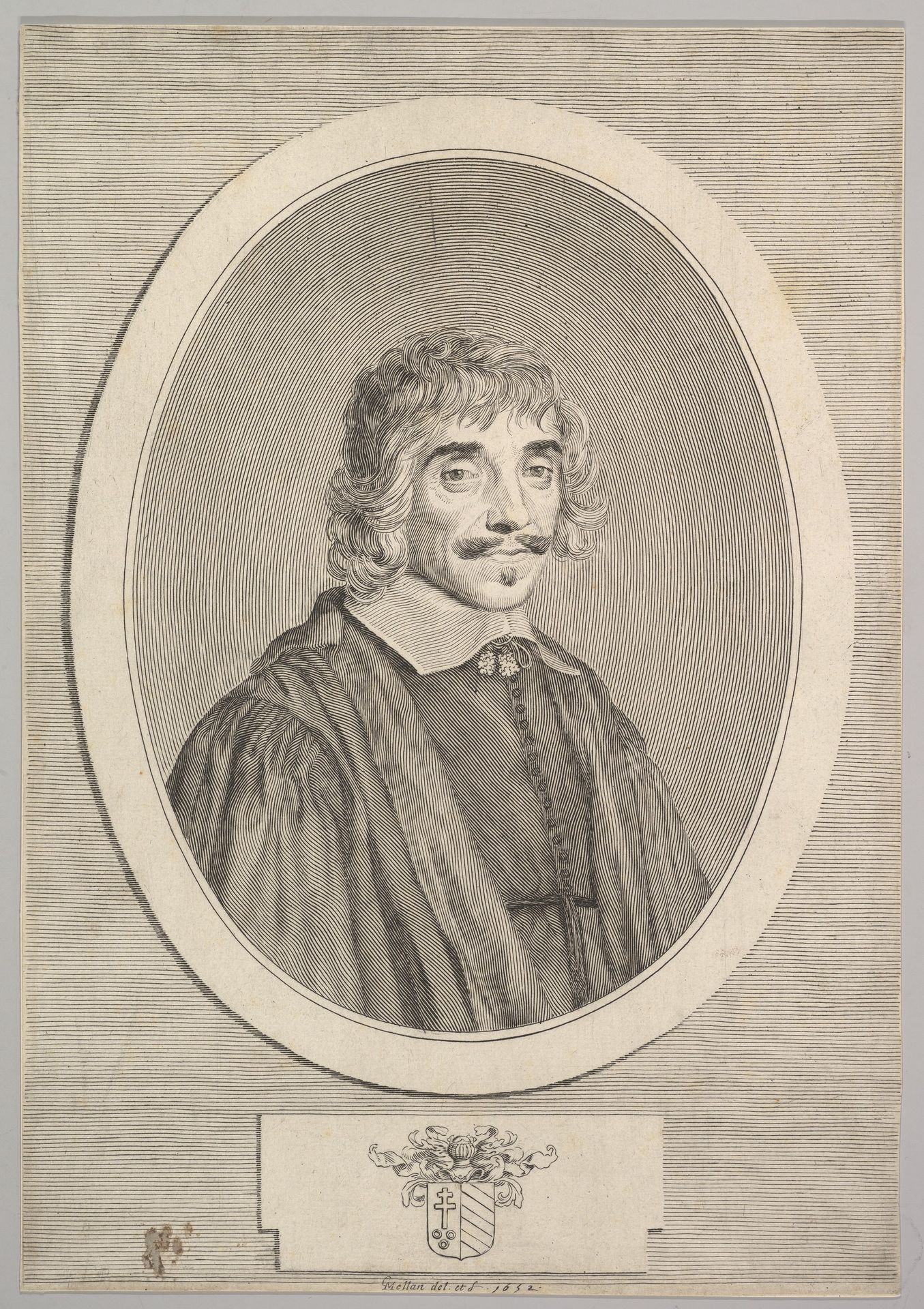 Jean Perrault by Claude Mellan