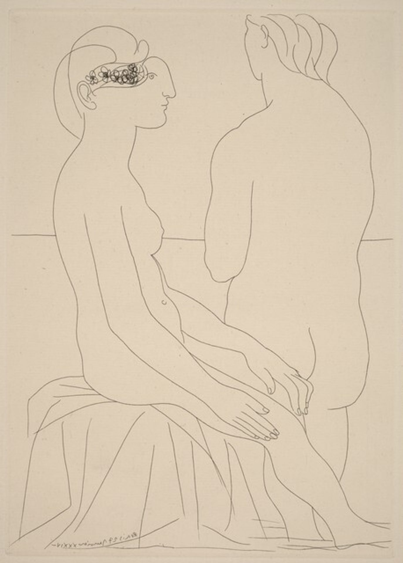 Female Bathers (Femmes au bain) by Pablo Picasso